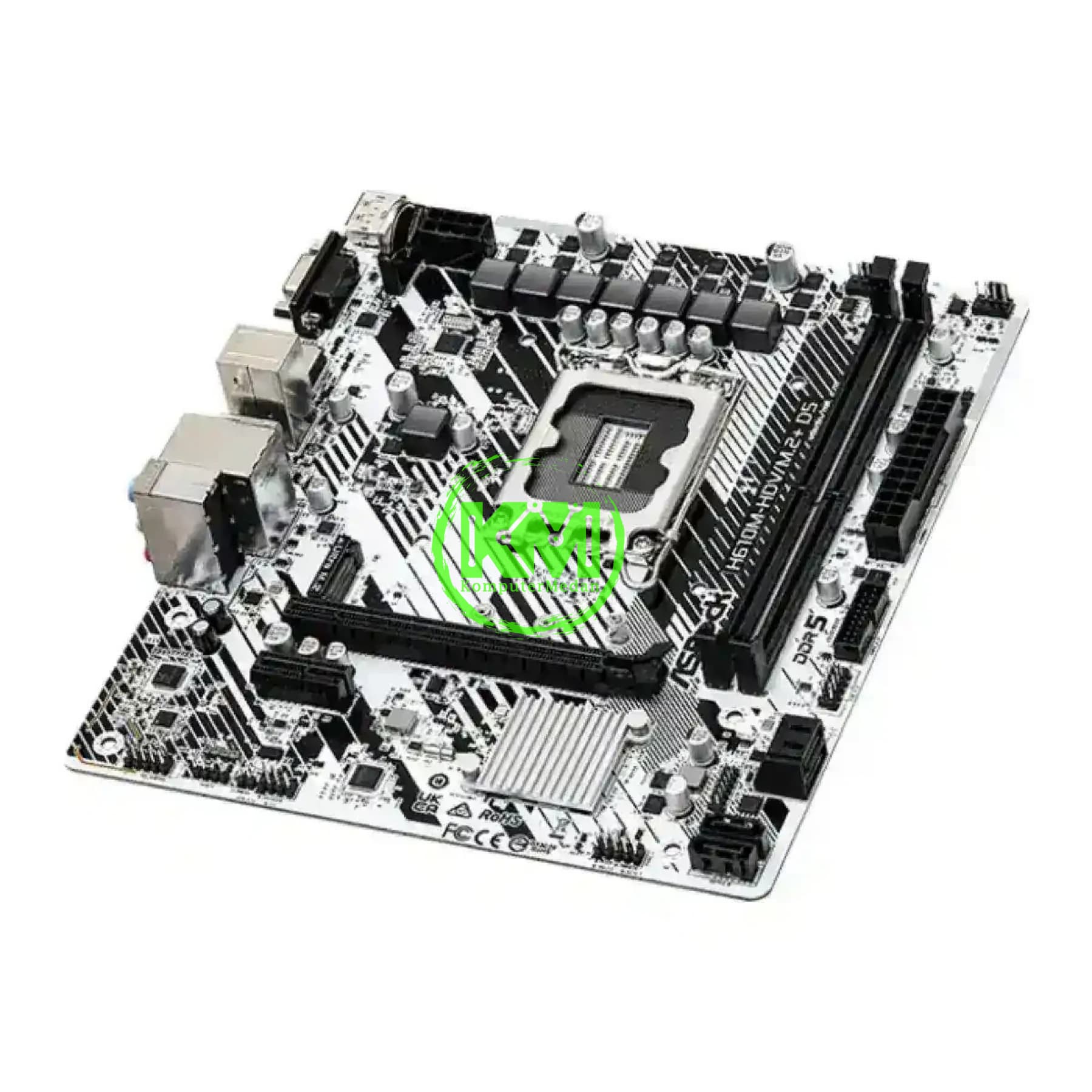 ASROCK H610M-HDV/M.2 D5 MOTHERBOARD - Image 3