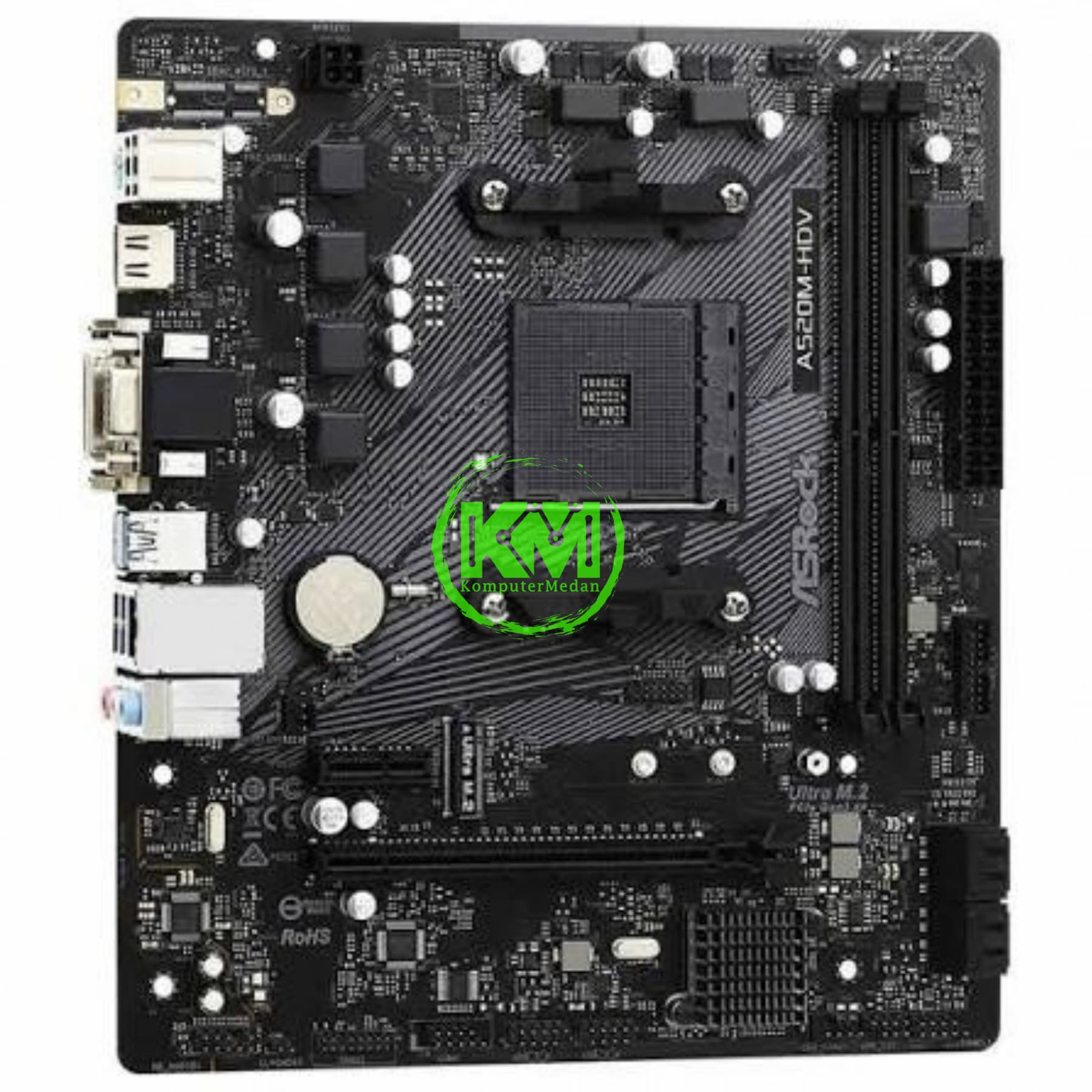 ASROCK H610M-HDVM.2 R2.0 MOTHERBOARD - Image 2
