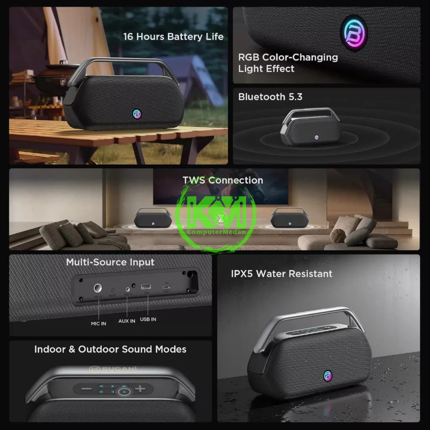 BUGANI BOOST MAX SPEAKER - Image 5