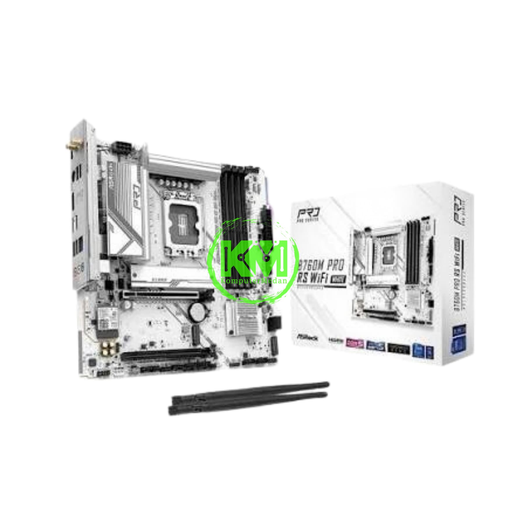 ASROCK B760M PRO RS WF WHT MOTHERBOARD - Image 3