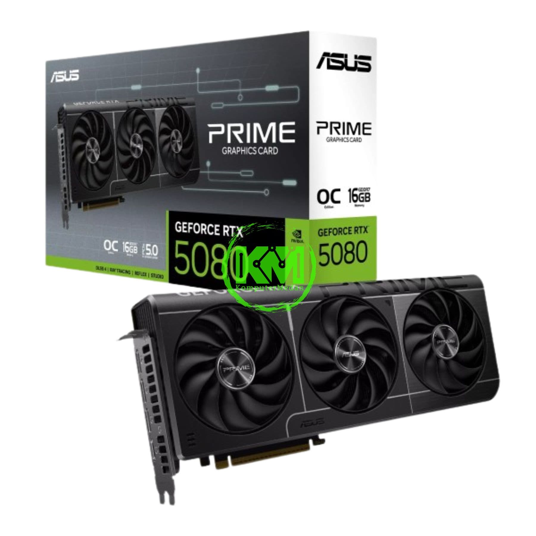 ASUS PRIME RTX 5080 16GB GAMING OC VGA - Image 1