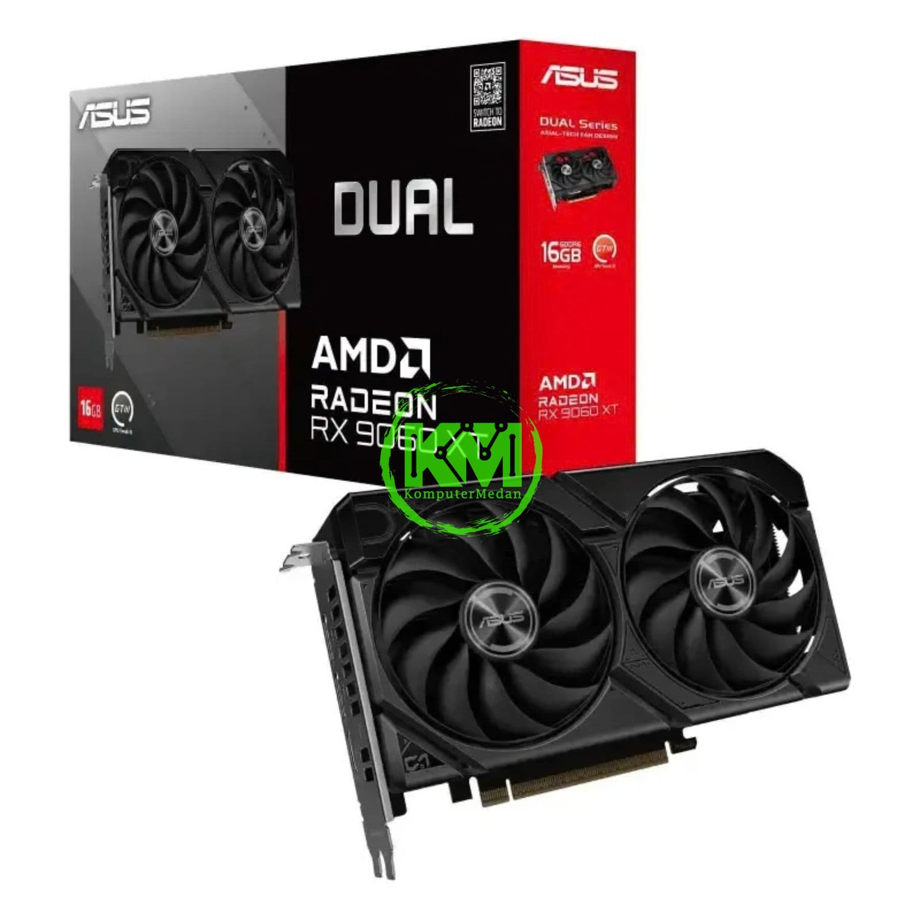 ASUS DUAL RX 9060 XT 16GB GAMING OC VGA
