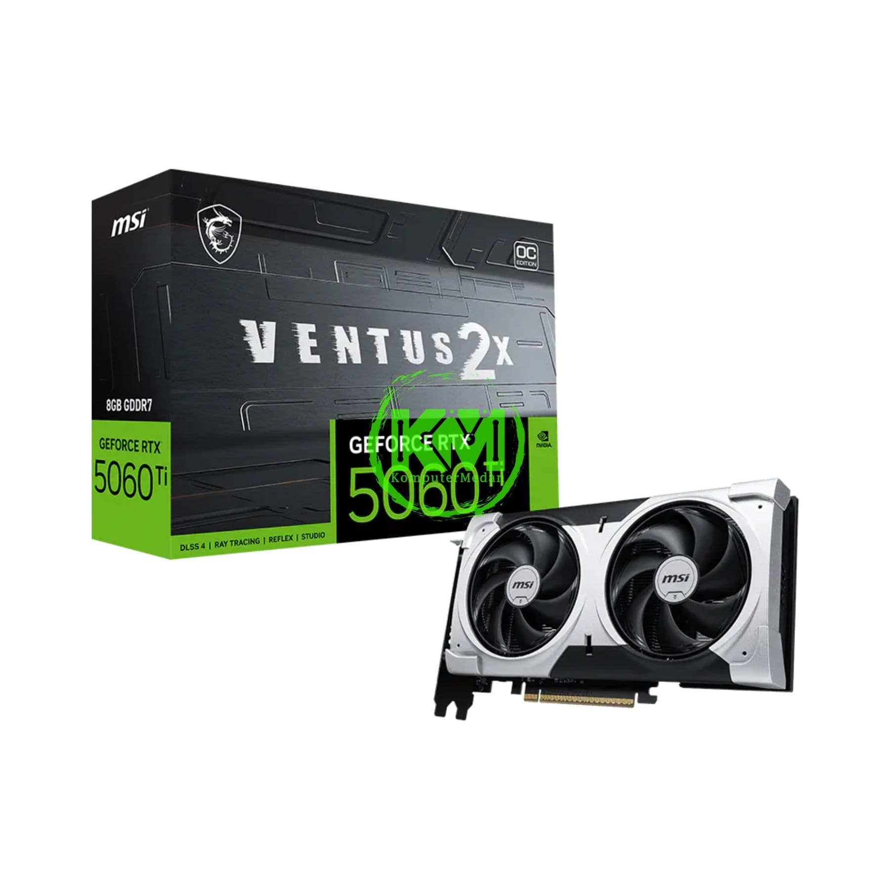 MSI VENTUS 2X RTX 5060 TI 8GB OC PLUS VGA