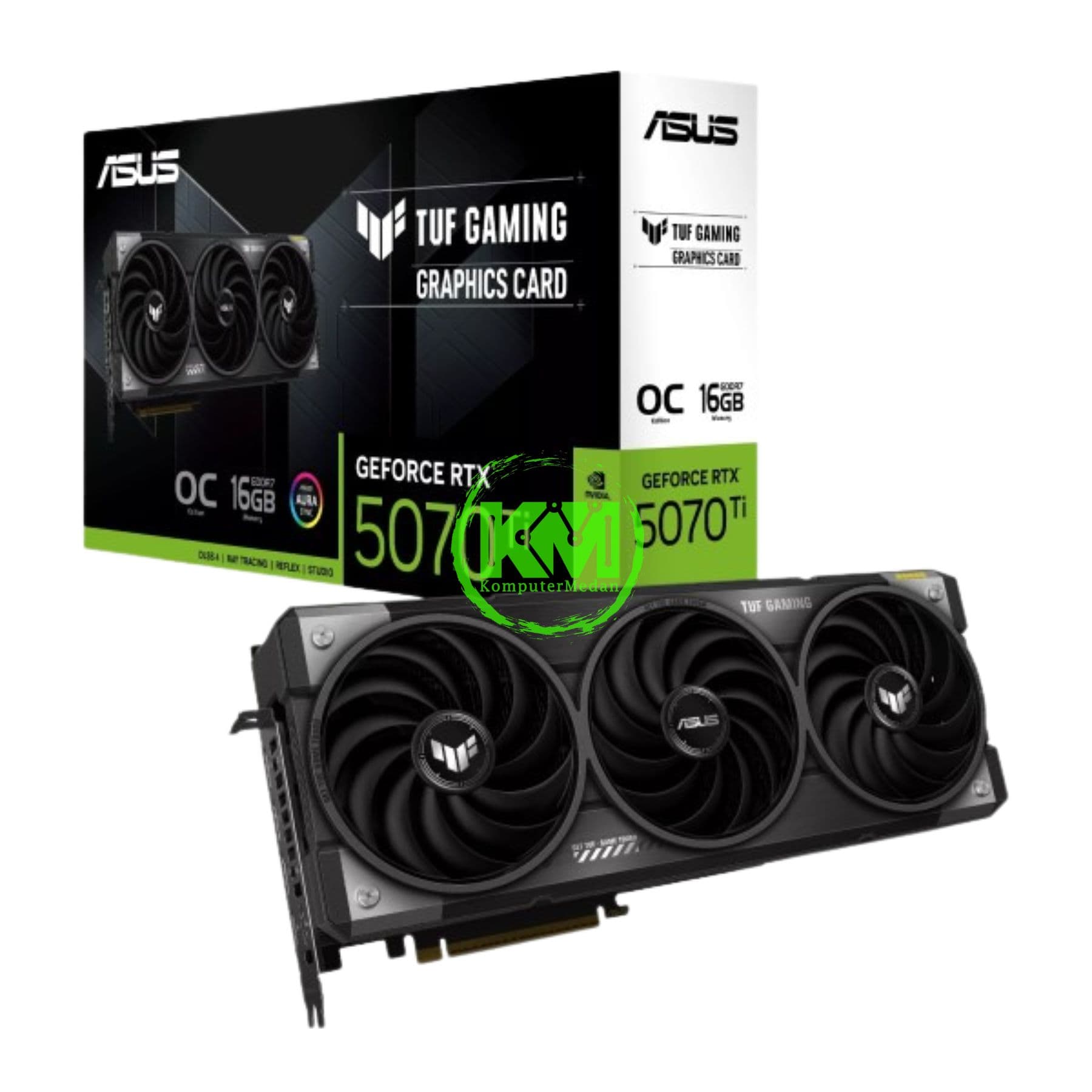 ASUS TUF RTX 5070 TI 16GB GAMING OC VGA - Image 1