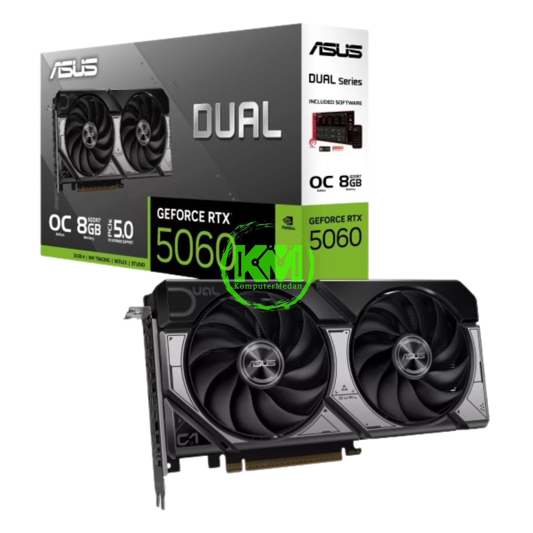 ASUS DUAL RTX 5060 8GB GAMING OC VGA