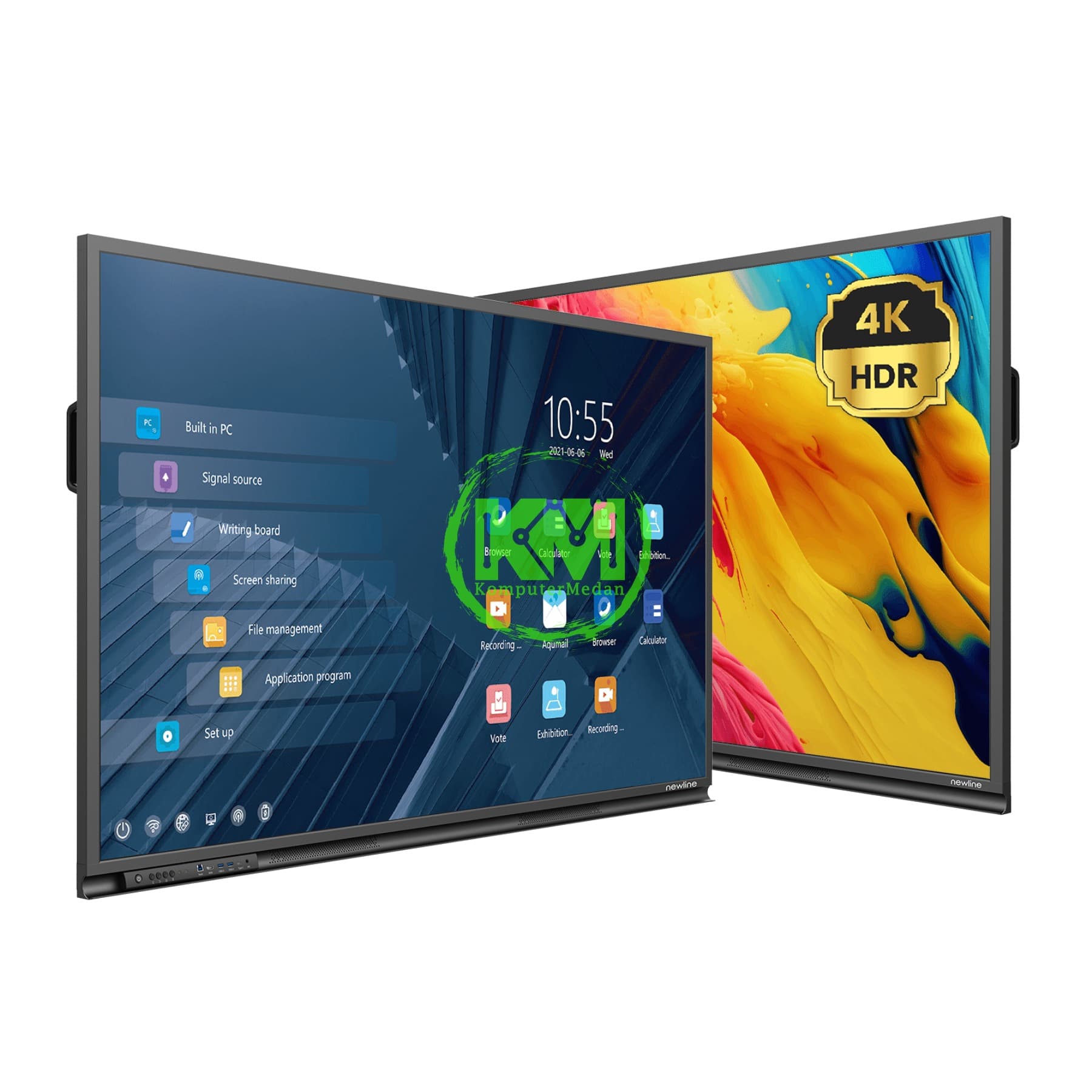 NEWLINE TT-6522SM 1.428 x 804 mm IFP 65" 4K INTERACTIVE PANEL - Image 2