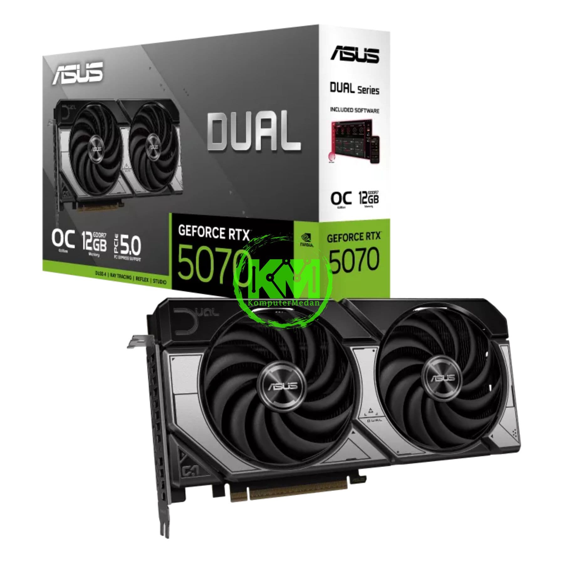 ASUS DUAL RTX 5070 12GB GAMING OC VGA