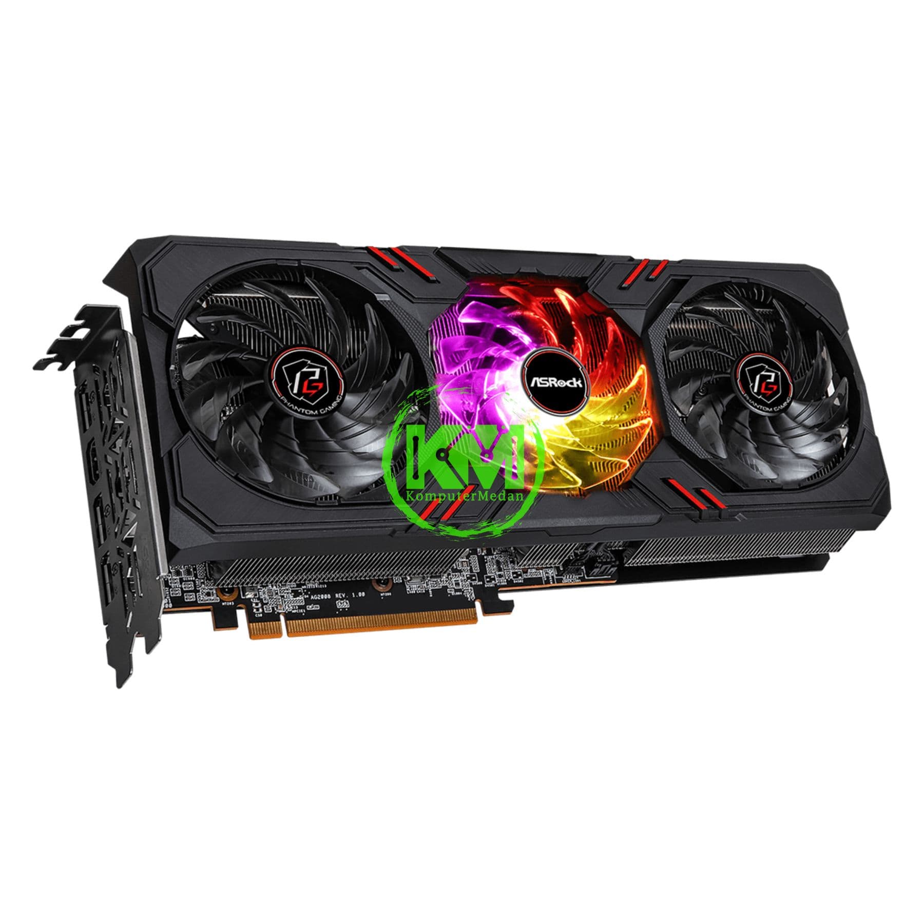 ASROCK RX6650XT PHANTOM GAMING D 8GB VGA - Image 3