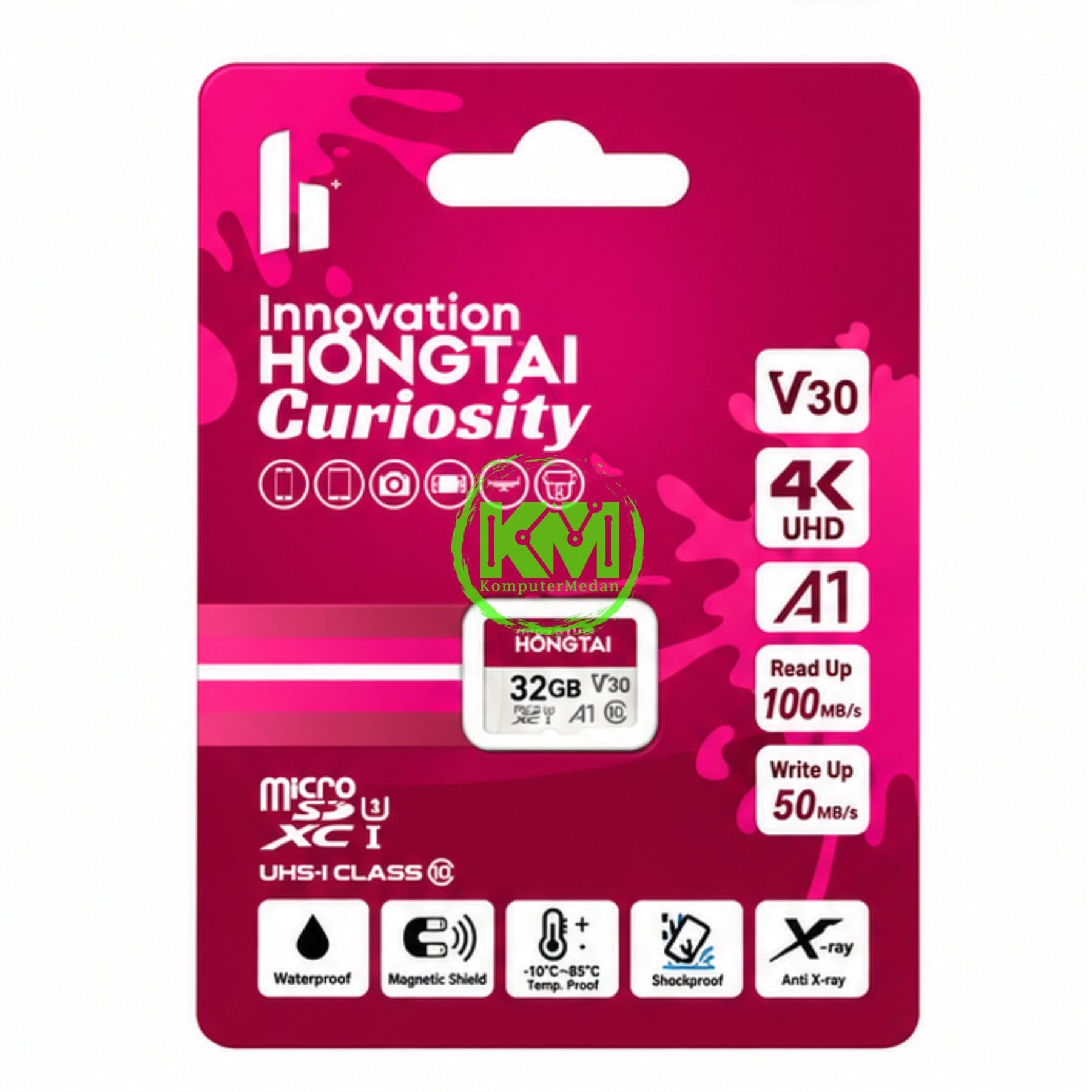 HONGTAI CURIOSITY SERIES MICROSD CARD 32GB 100/50 MBPS - NP