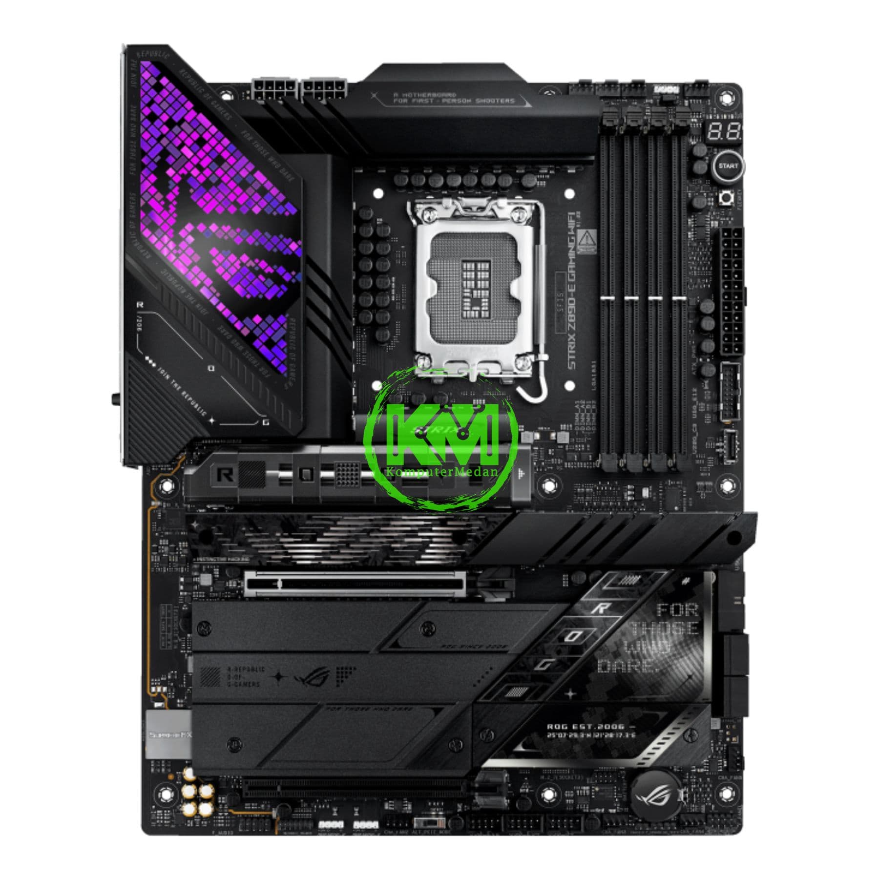 ASUS ROG STRIX Z890-E GAMING WIFI DDR5 MOTHERBOARD - Image 2