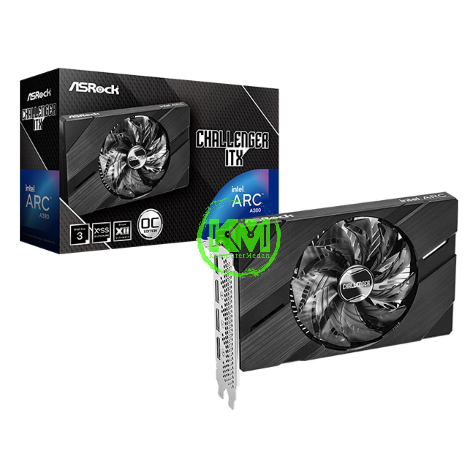 ASROCK INTEL ARC A380 6GB CHALLENGER ITX VGA