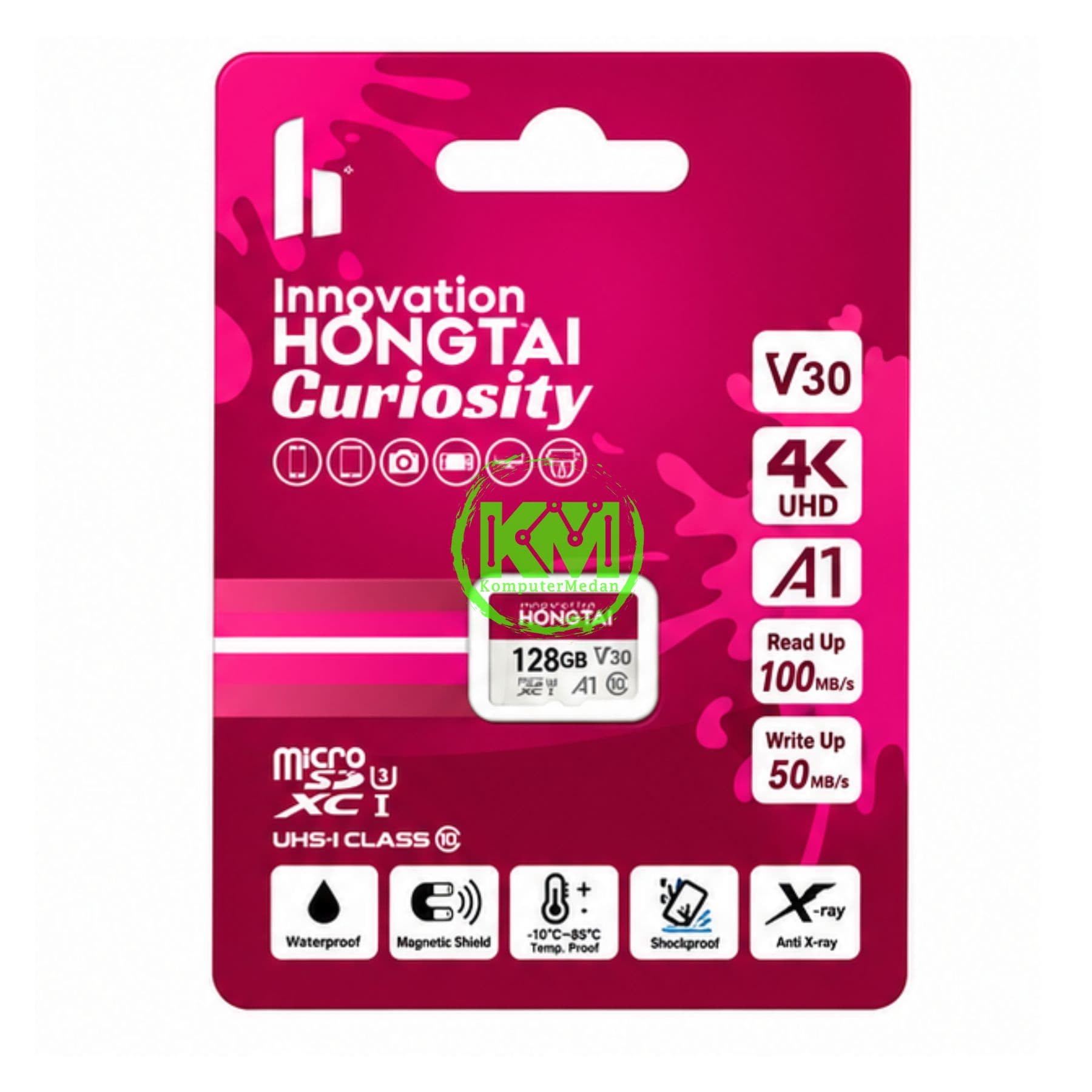 HONGTAI CURIOSITY SERIES MICROSD CARD 128GB 100/50 MBPS - NP
