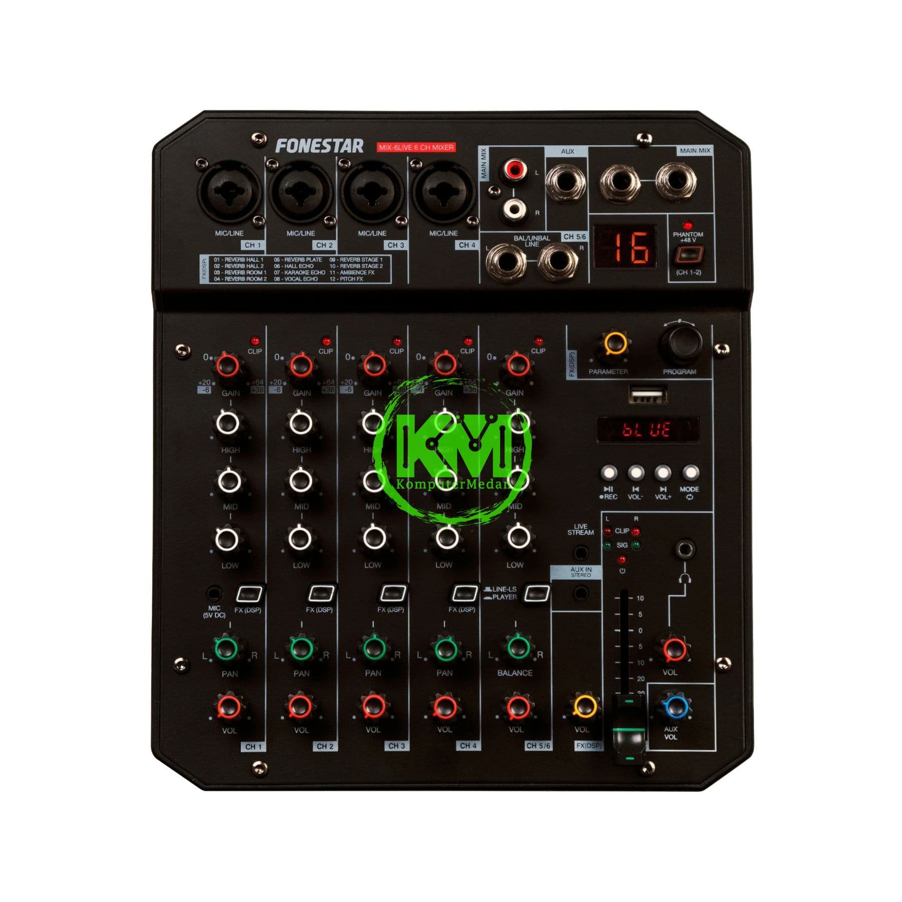 FONESTAR MIXER STUDIO MIX-6LIVE - Image 1
