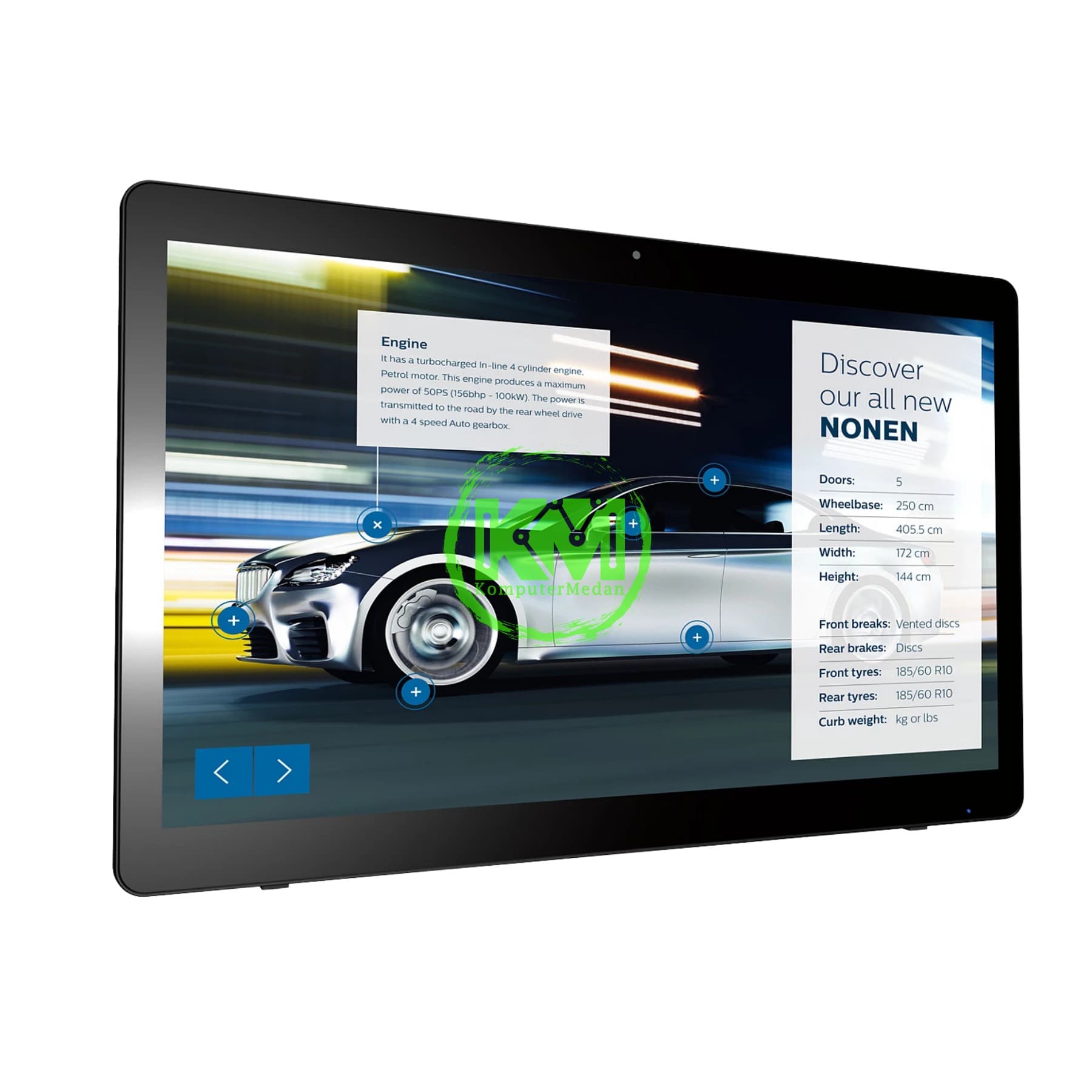 PHILIPS 24BDL4151T SIGNAGE SOLUTIONS MULTI-TOUCH DISPLAY