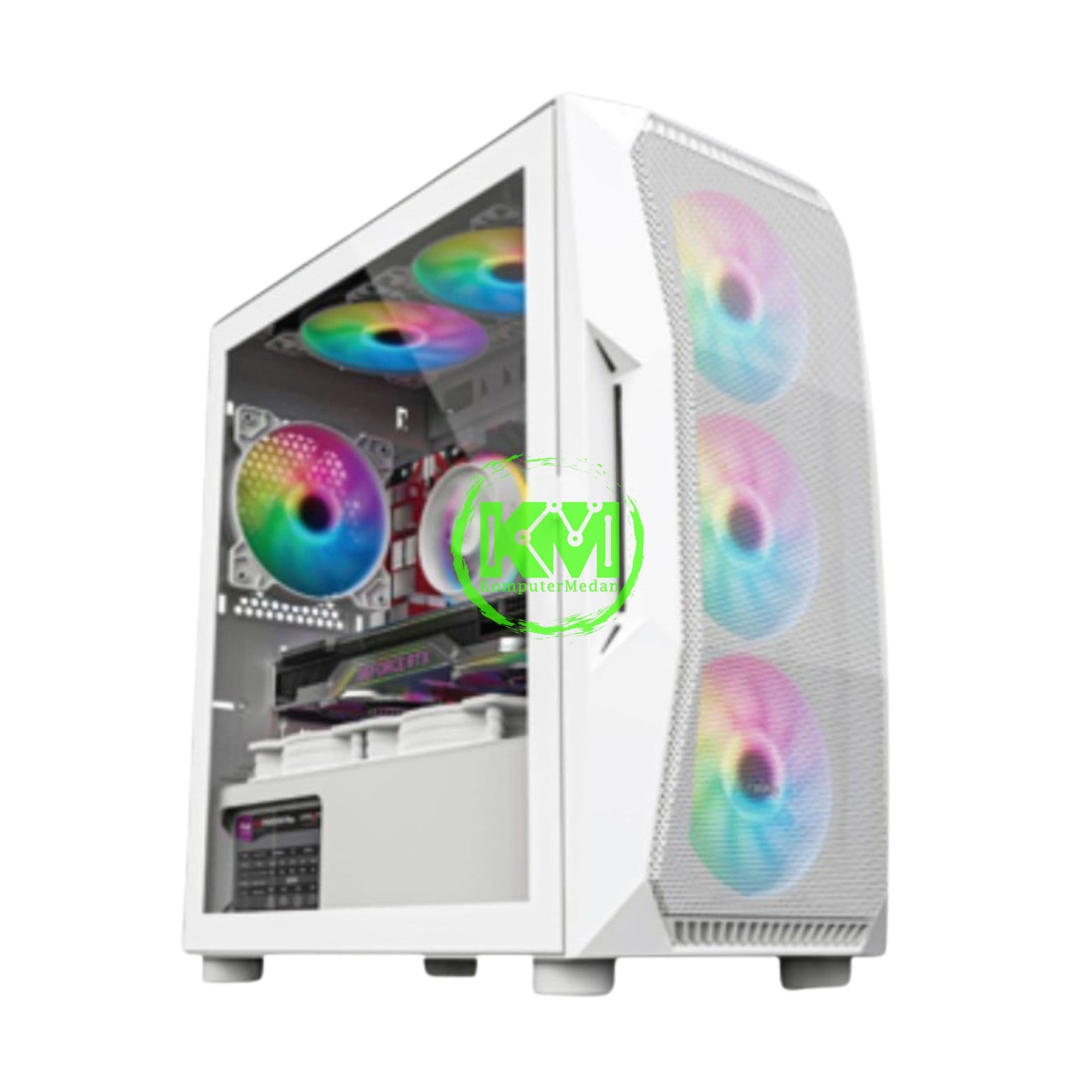 INFINITY POSEIDON V2 WHITE GAMING CASING