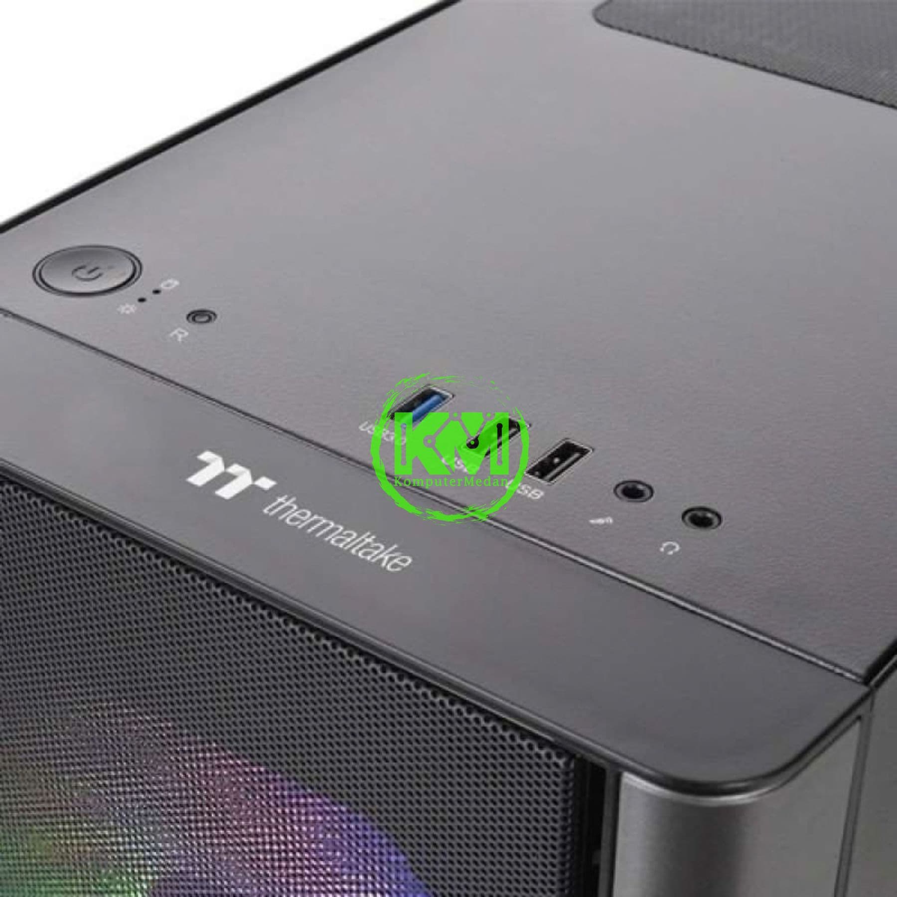 THERMALTAKE V150 TG ARGB BLACK GAMING CASING - Image 5