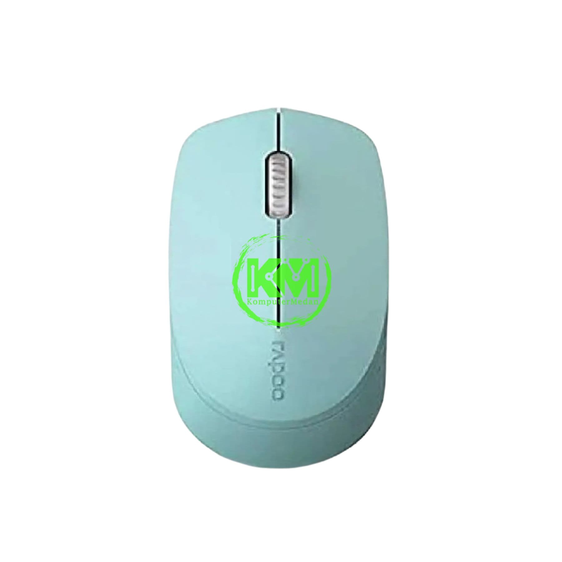 RAPOO WIRELESS MULTIMODE SILENT M100 MOUSE (BLUE/RED/DARK GREY/LIGHT GREY/GREEN/PINK) - Image 3