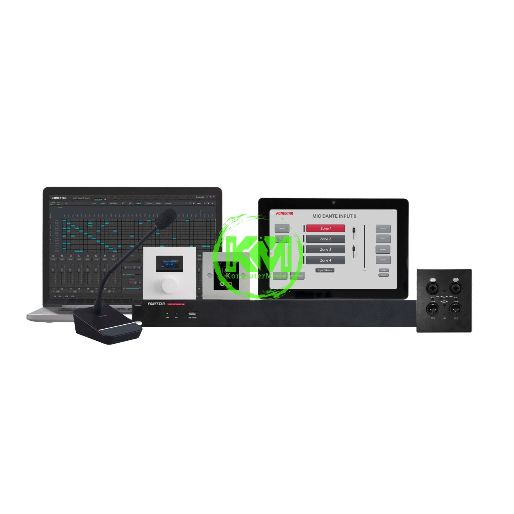 FONESTAR ZONE SYSTEM DIGITAL NMX-1616D - Image 4