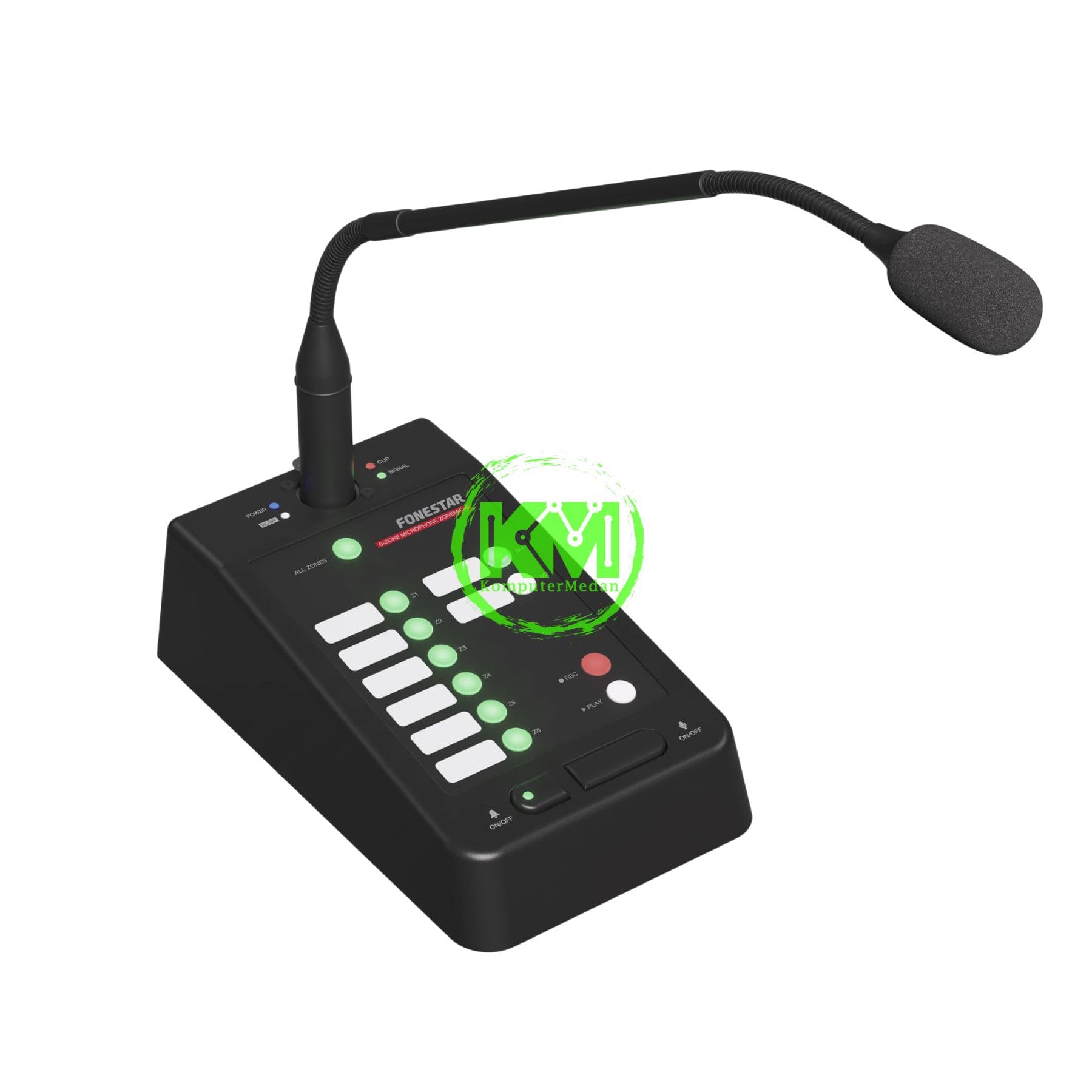 FONESTAR ZONE SYSTEM ANALOGUE ZONEMIC-6