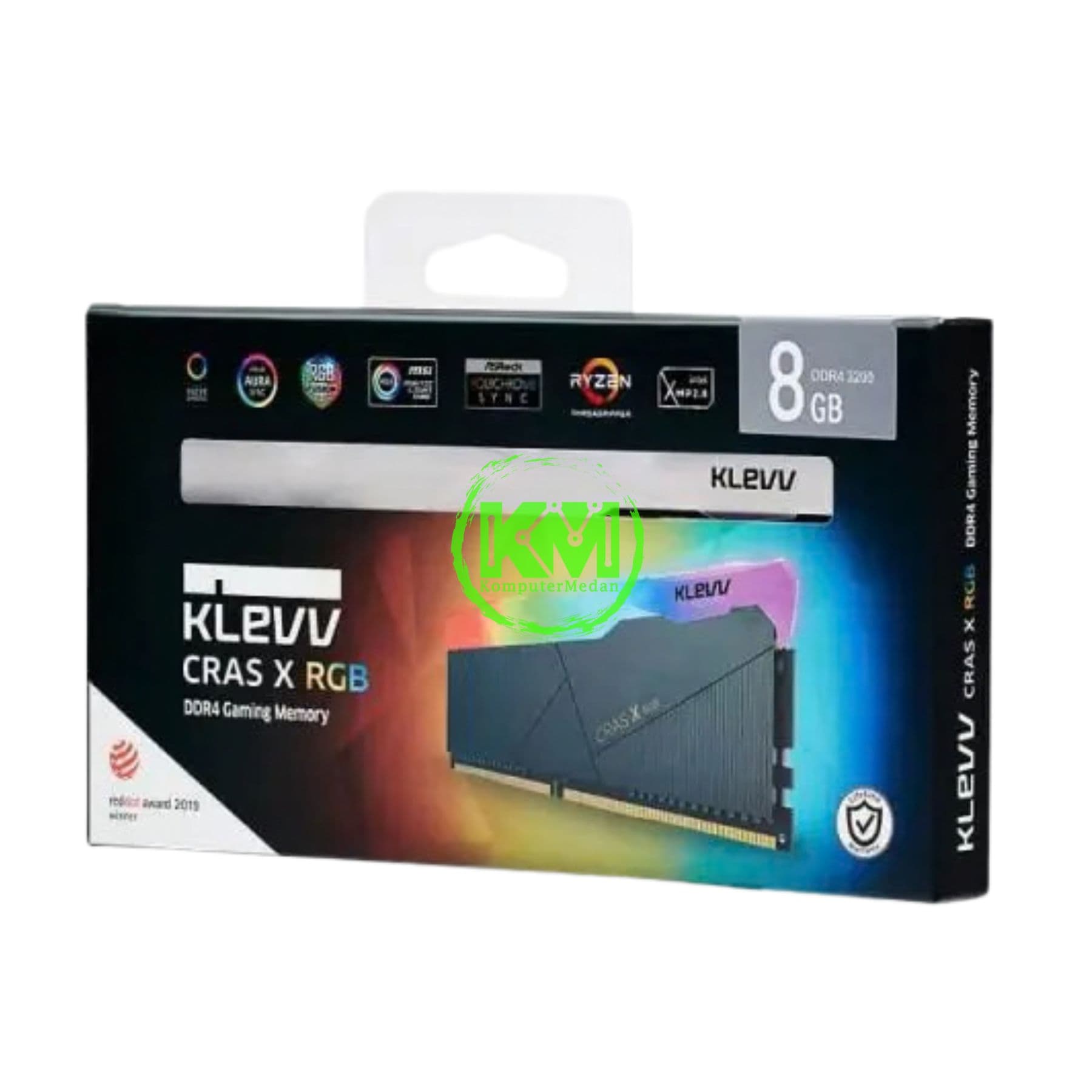 KLEVV CRAS X RGB DDR4 8GB 3200MHZ BLACK - NP