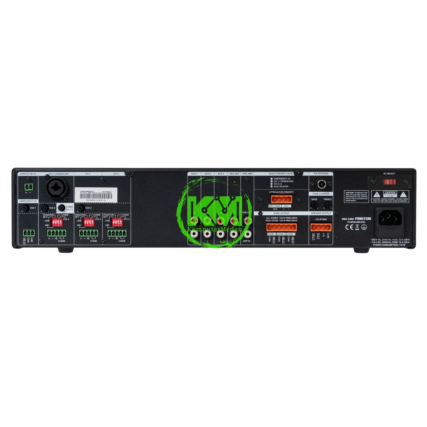 FONESTAR AMPLIFIER MONO MAX-120Z - Image 4