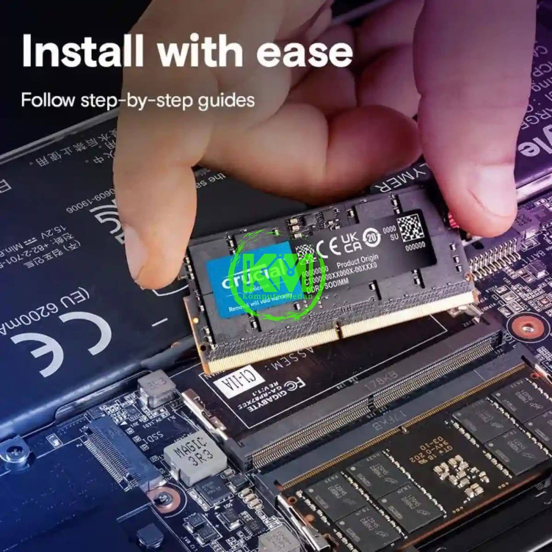 CRUCIAL SODIMM DDR5 16GB 5600MHZ CL46 - Image 4