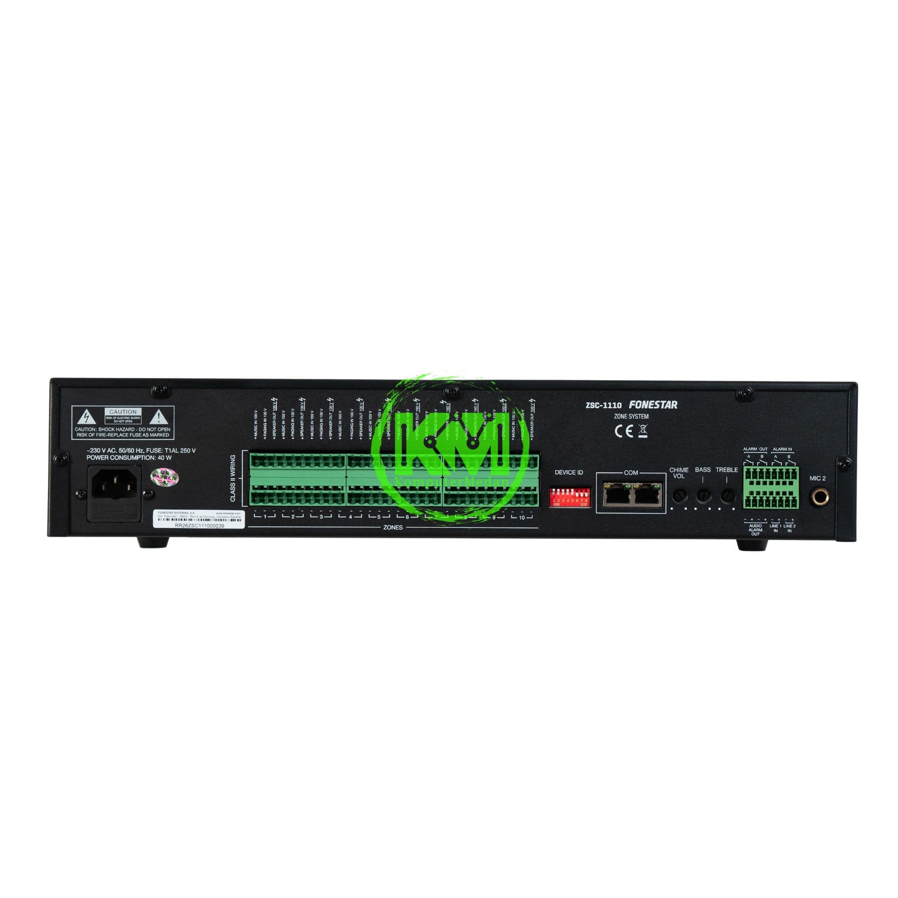 FONESTAR ZONE SYSTEM ANALOGUE ZSC-1110 - Image 3