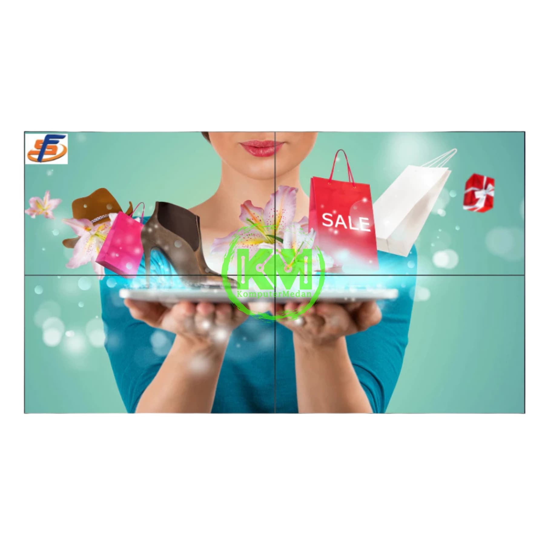 PHILIPS 55BDL4105X SIGNAGE SOLUTIONS VIDEO WALL DISPLAY