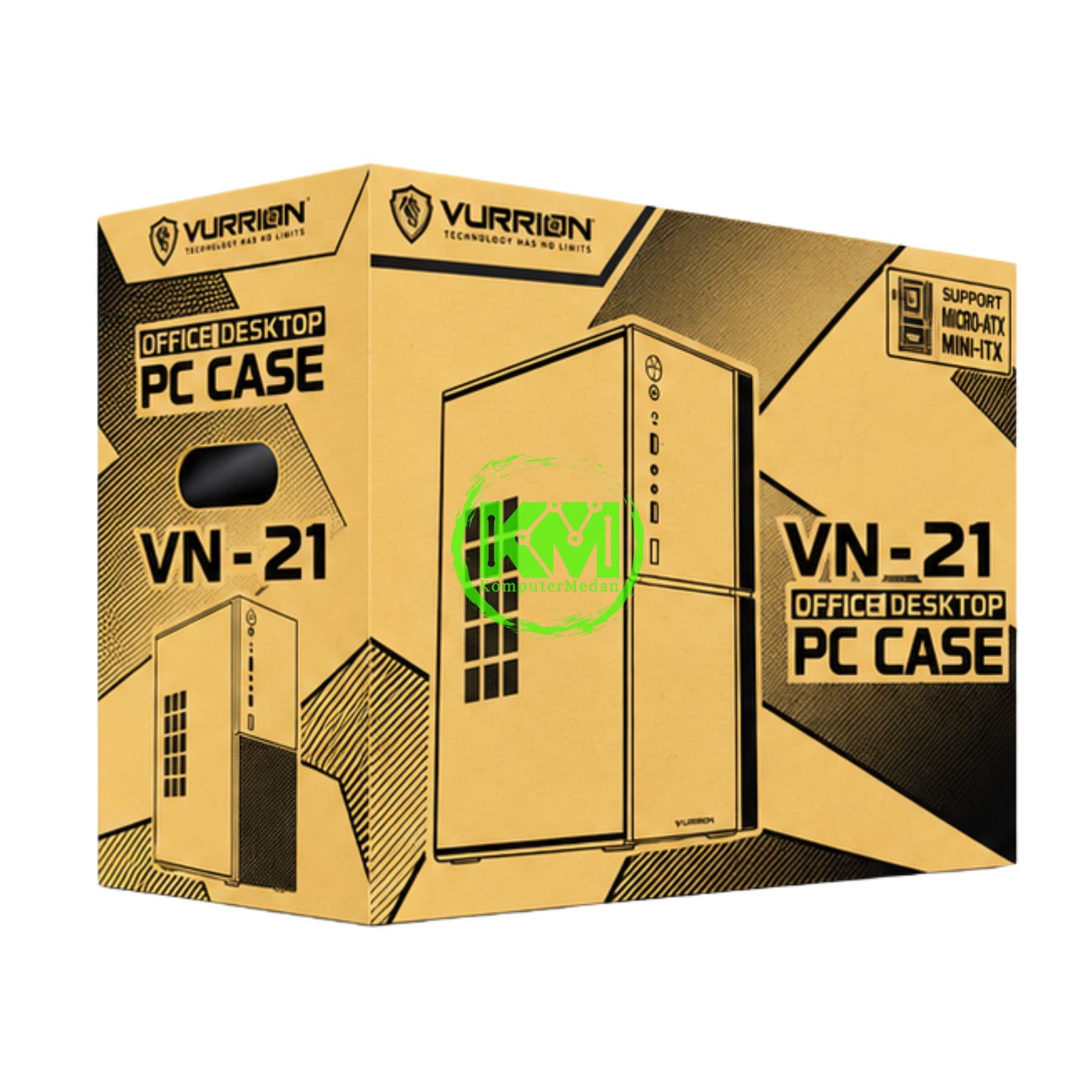 VURRION MICRO VN21 BLACK CASING CASE - Image 1