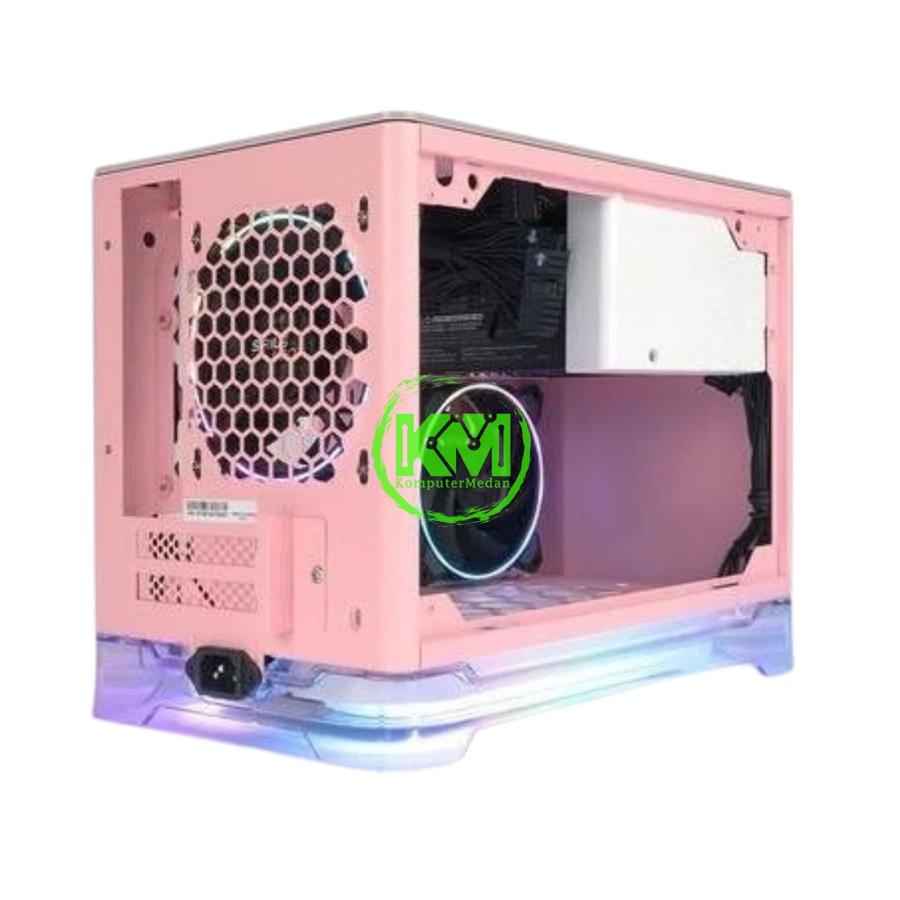 INWIN A1 PLUS MINI ITX PINK CASING PC - Image 3