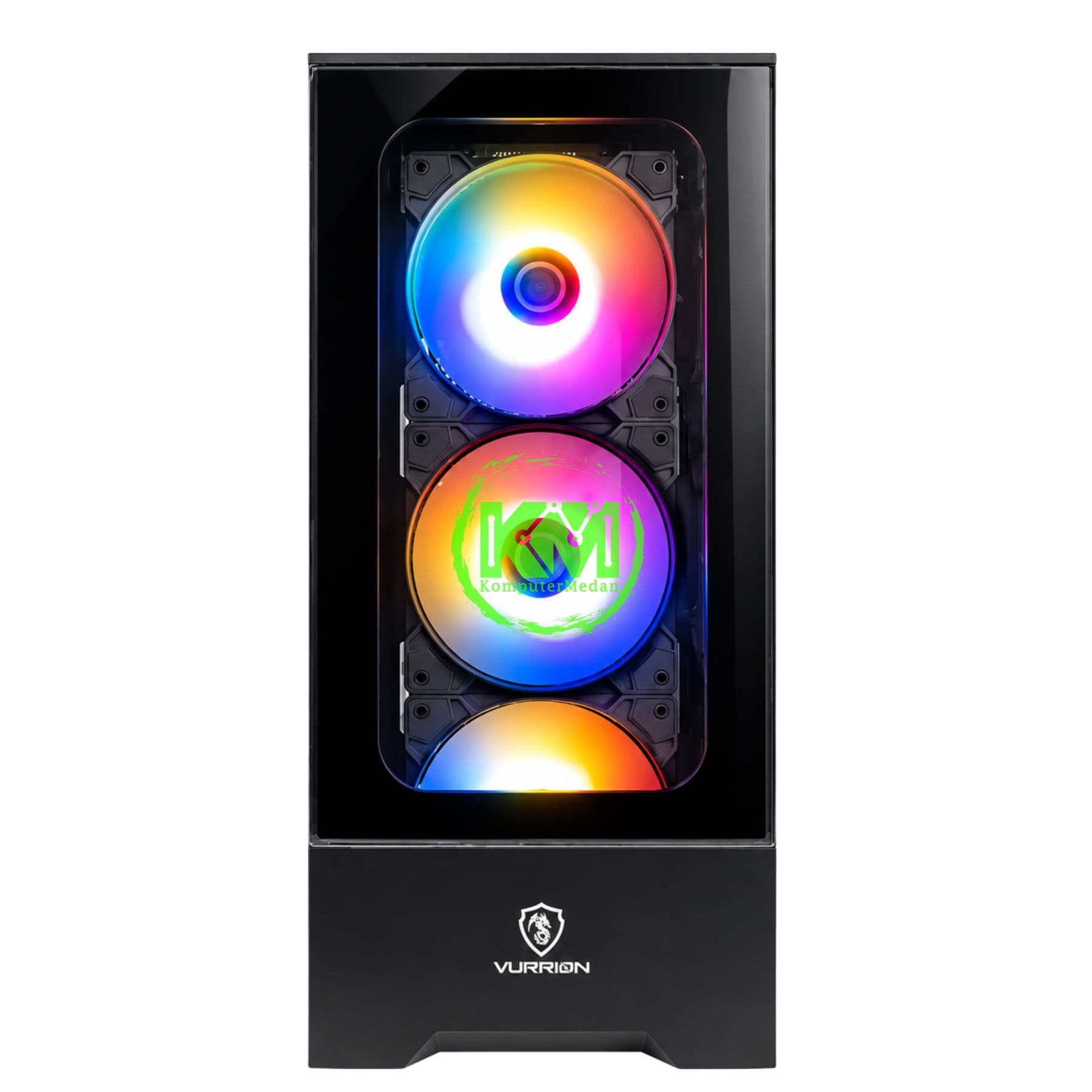 VURRION VIRTUE VR37 BLACK GAMING CASE - Image 3