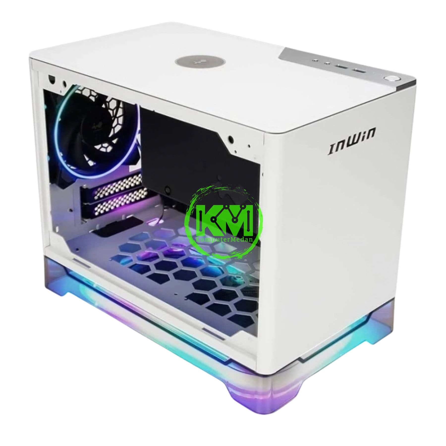 INWIN A1 PLUS MINI ITX WHITE CASING PC - NP
