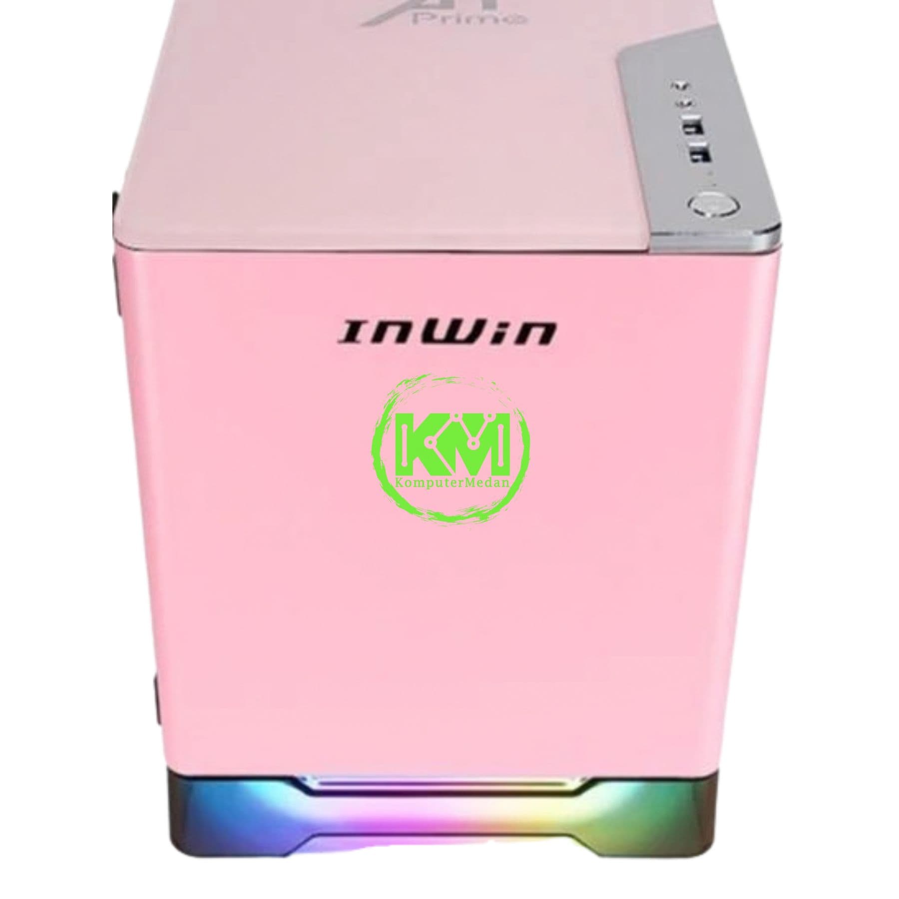 INWIN A1 PLUS MINI ITX PINK CASING PC - Image 5