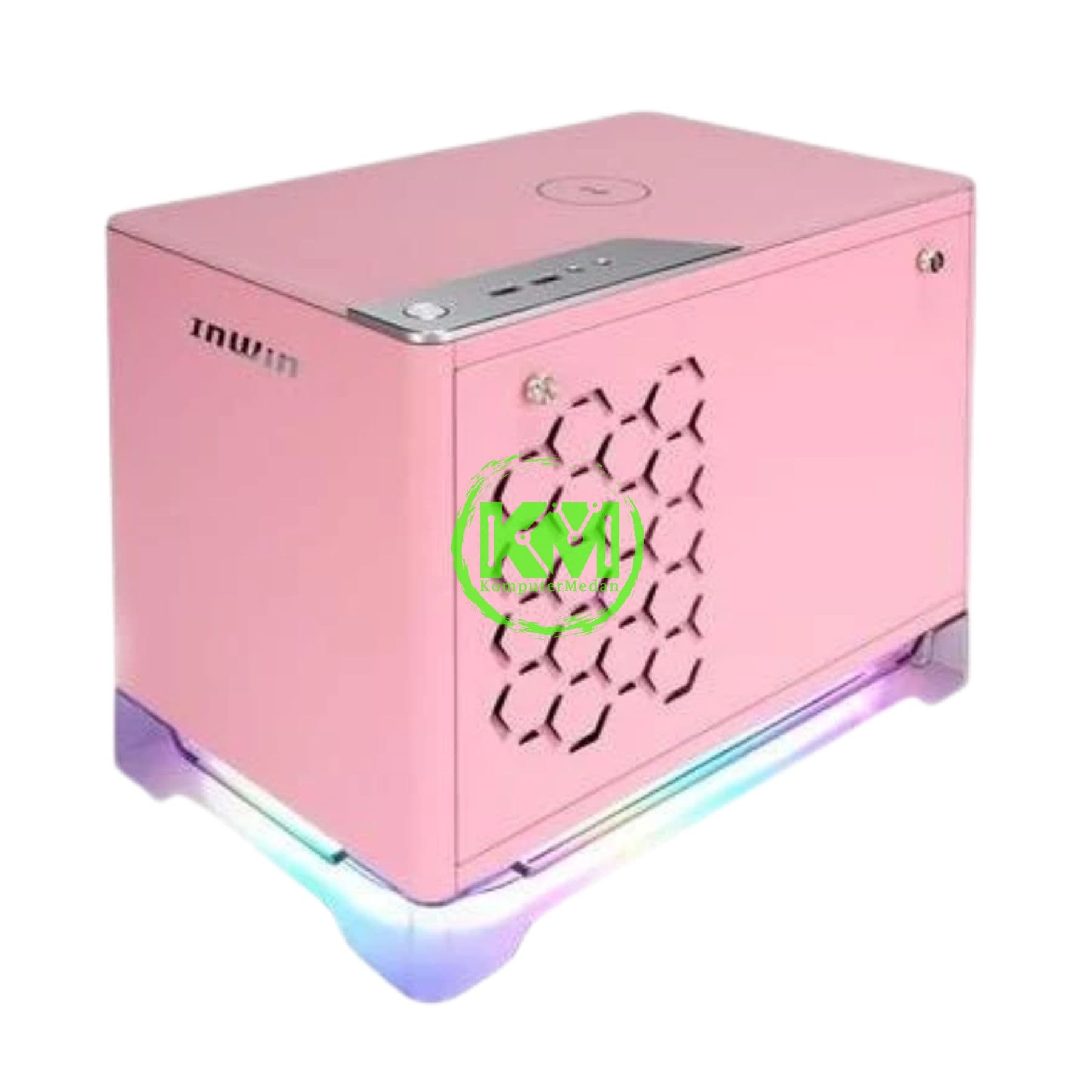 INWIN A1 PLUS MINI ITX PINK CASING PC