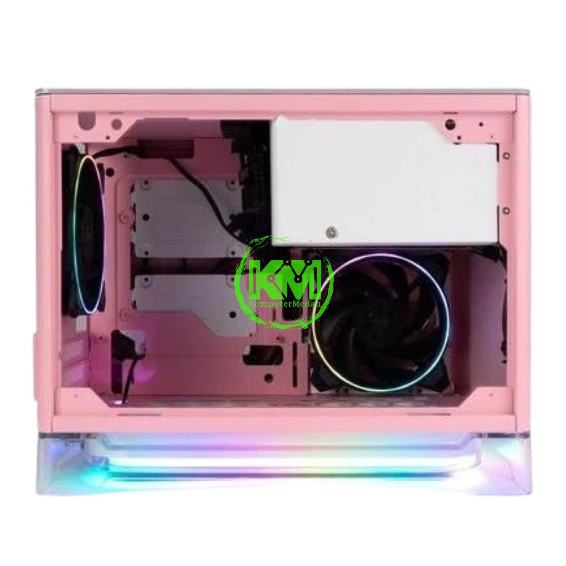 INWIN A1 PLUS MINI ITX PINK CASING PC - Image 4