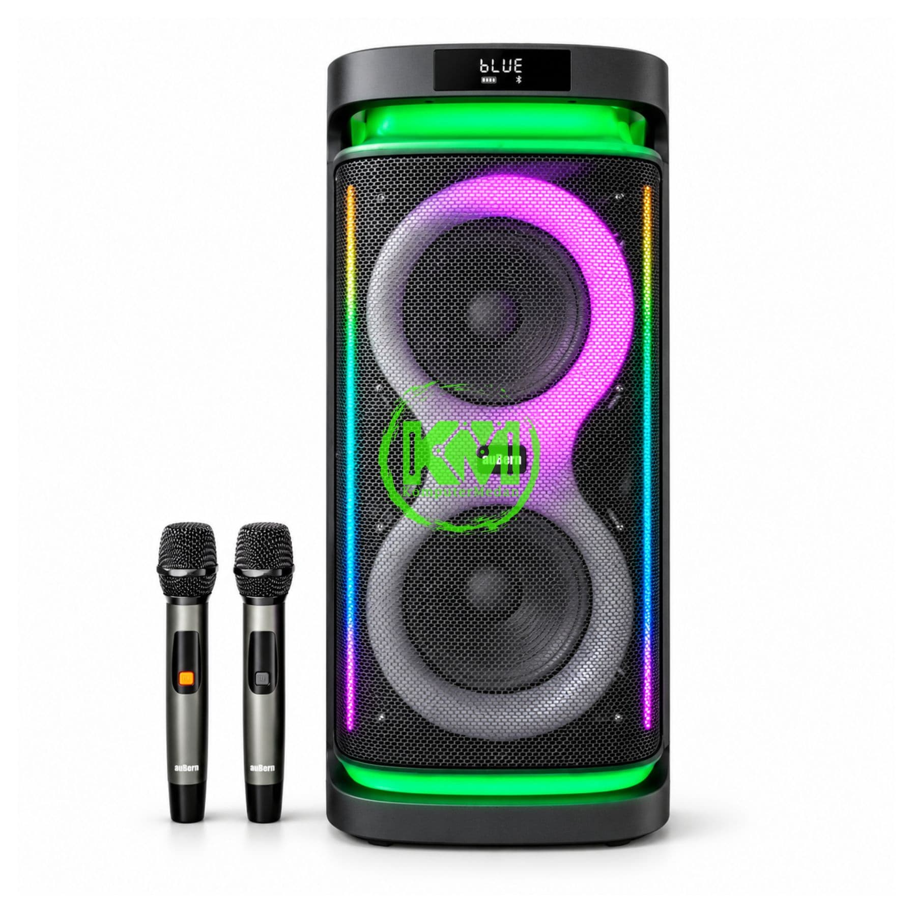 AUBERN PORTABLE PARTY SPEAKER ONYX - Image 1