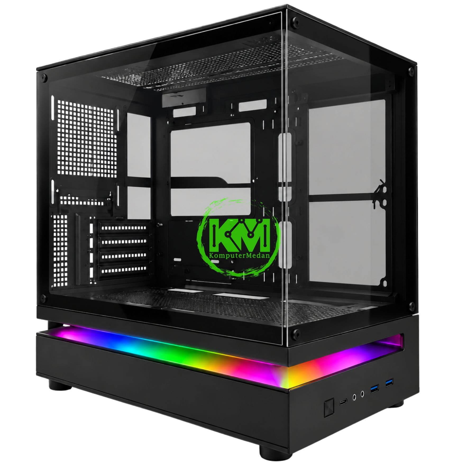 INFINITY METYS NO FAN BLACK CASING PC - Image 1