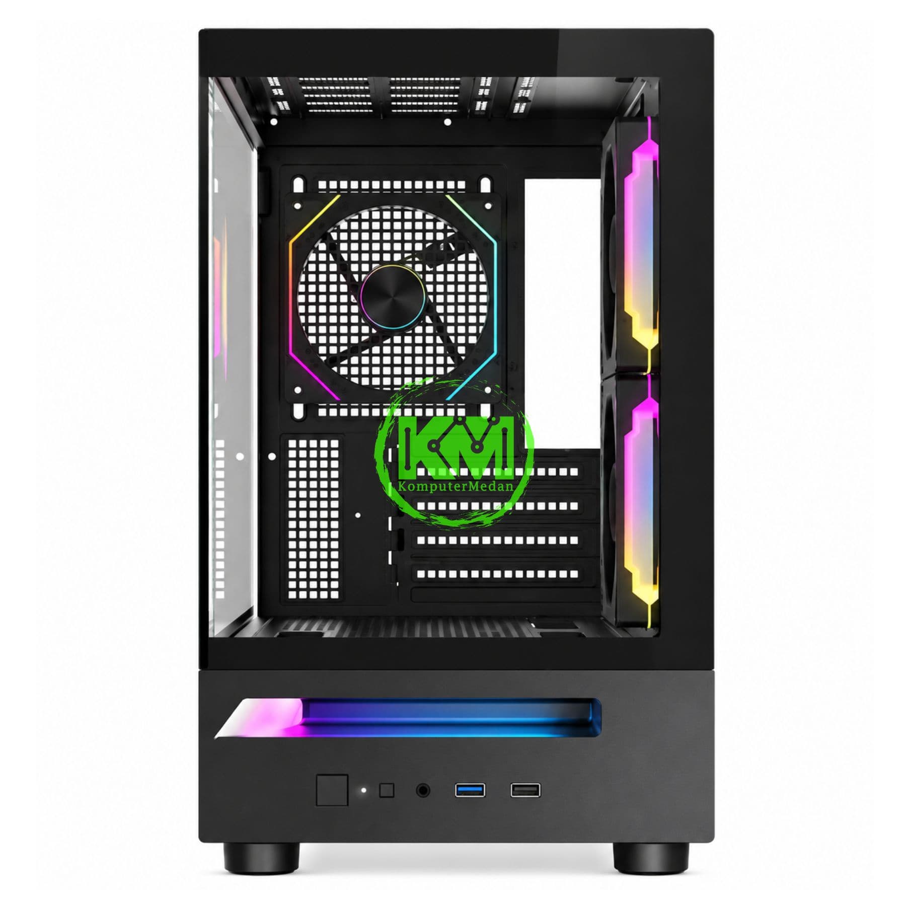 INFINITY METYS NO FAN BLACK CASING PC - Image 4