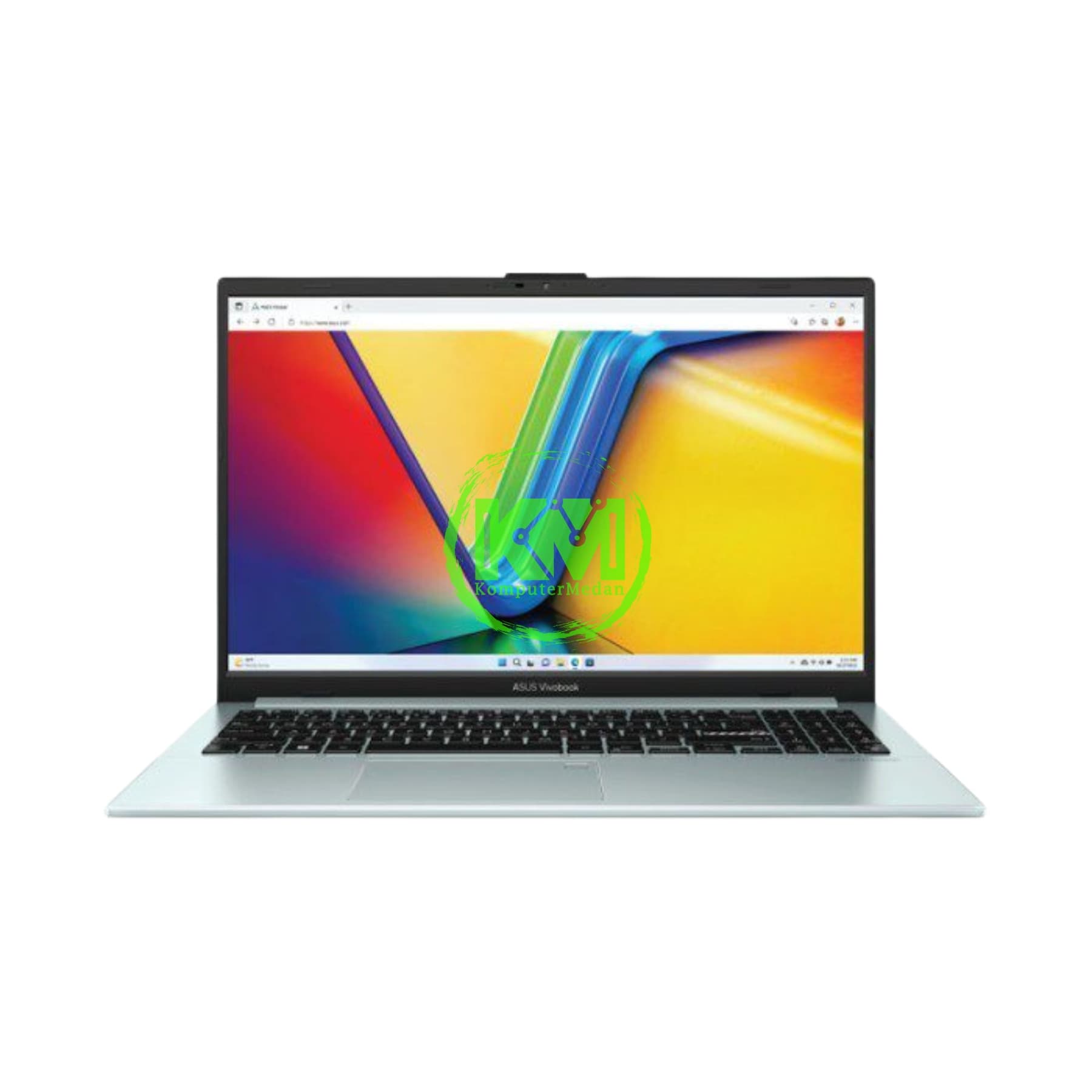 ASUS VIVOBOOK GO 15 E1504FA-VIPS5155M GREEN GREY LAPTOP - Image 2