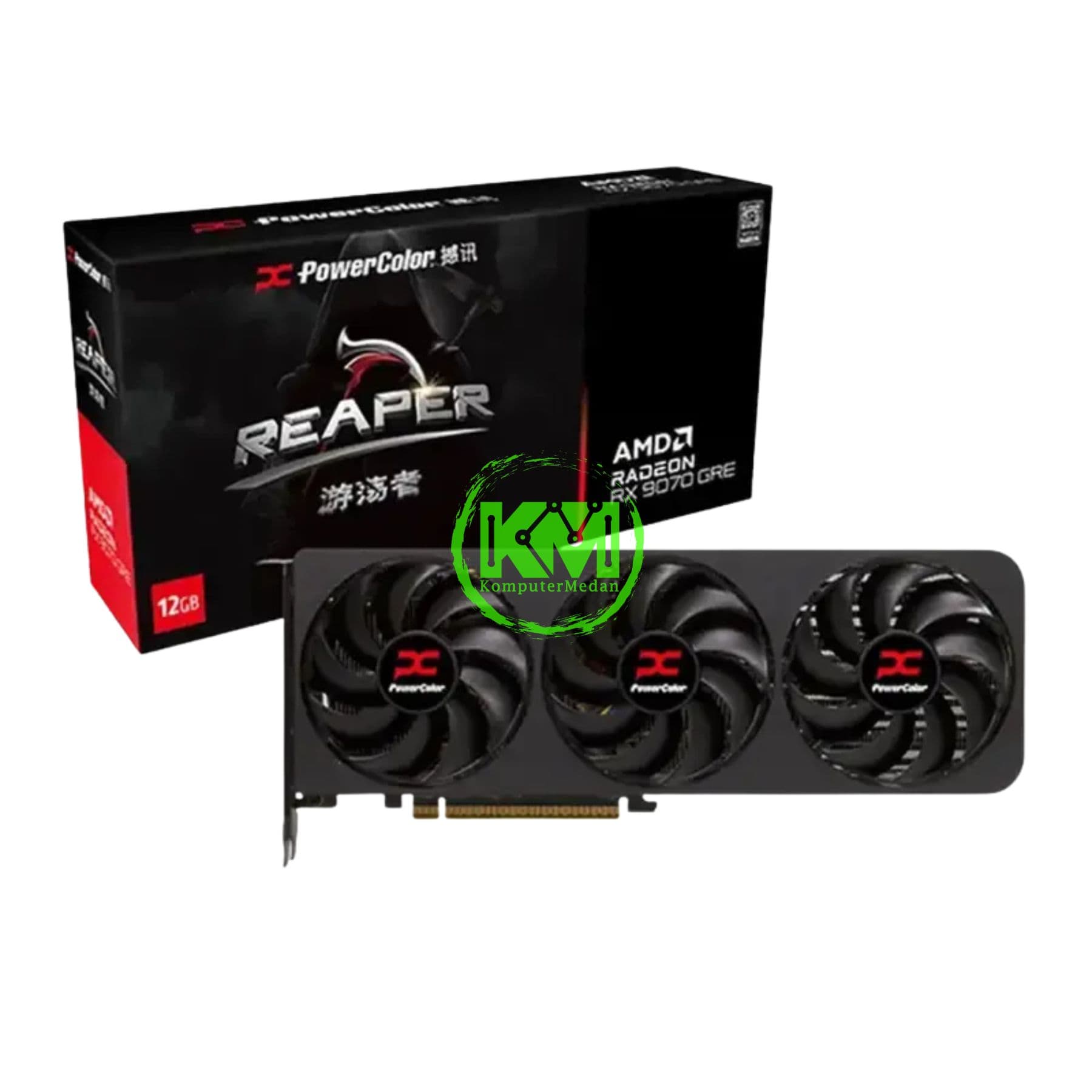 POWERCOLOR RADEON RX 9070 GRE REAPER 12GB