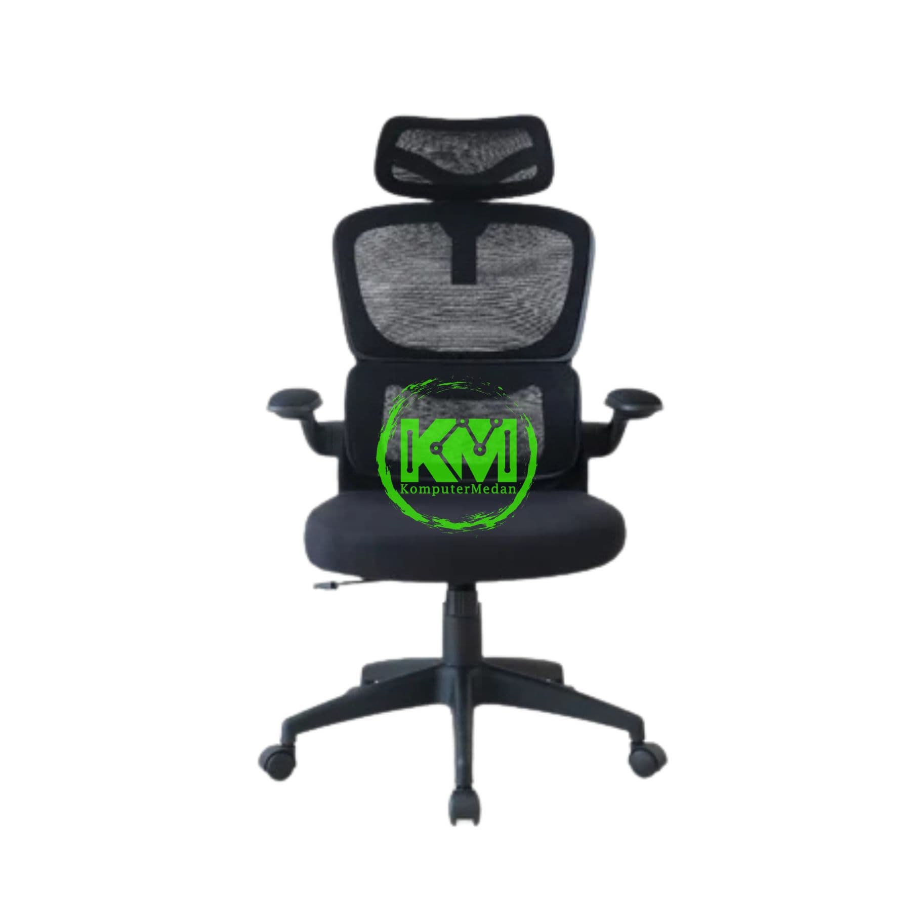 REXUS ERGONOMIC NC2 V.2 BLACK & WHITE OFFICE CHAIR - Image 2