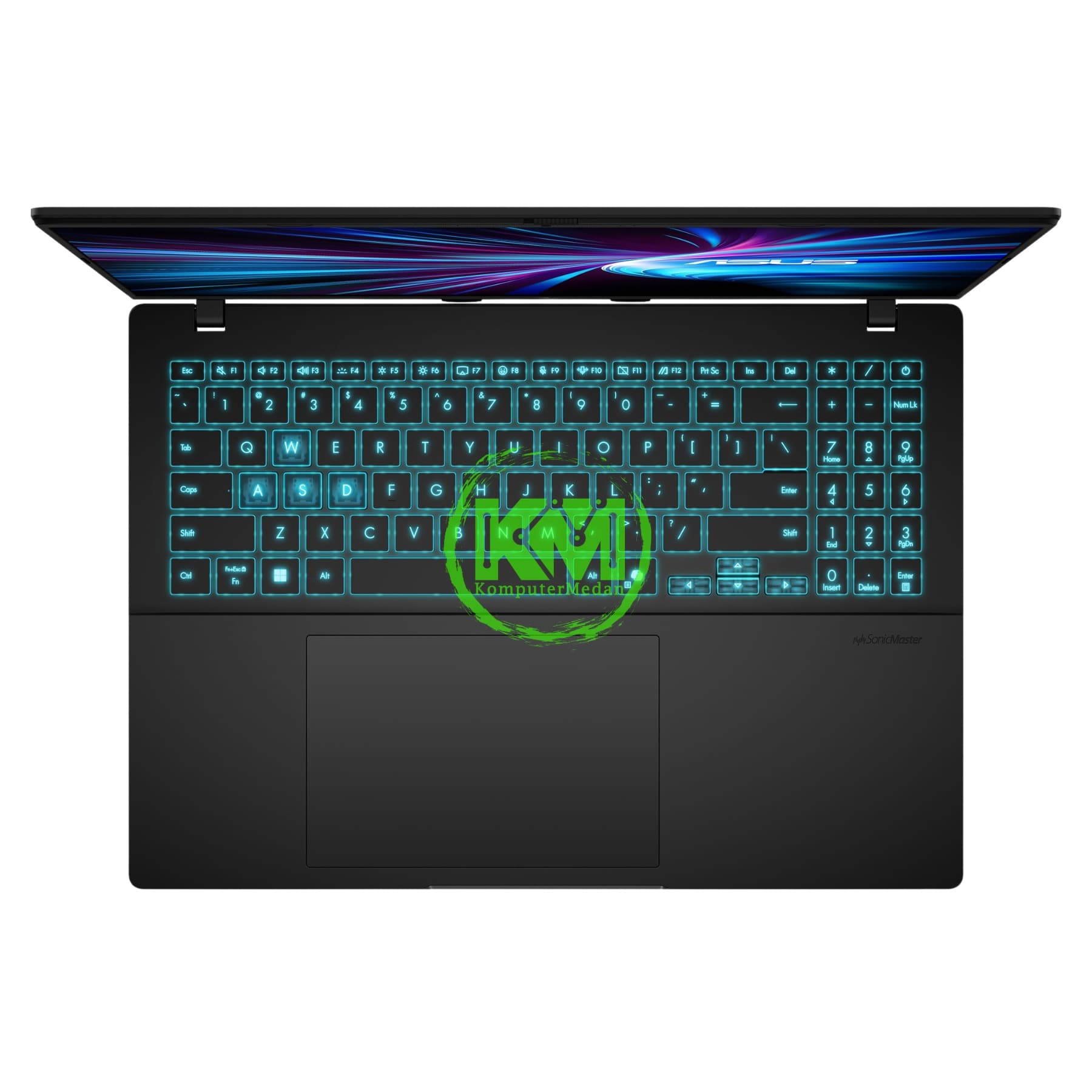 ASUS GAMING V16 V3607VU-I545K6T-HM MATTE BLACK LAPTOP - Image 3