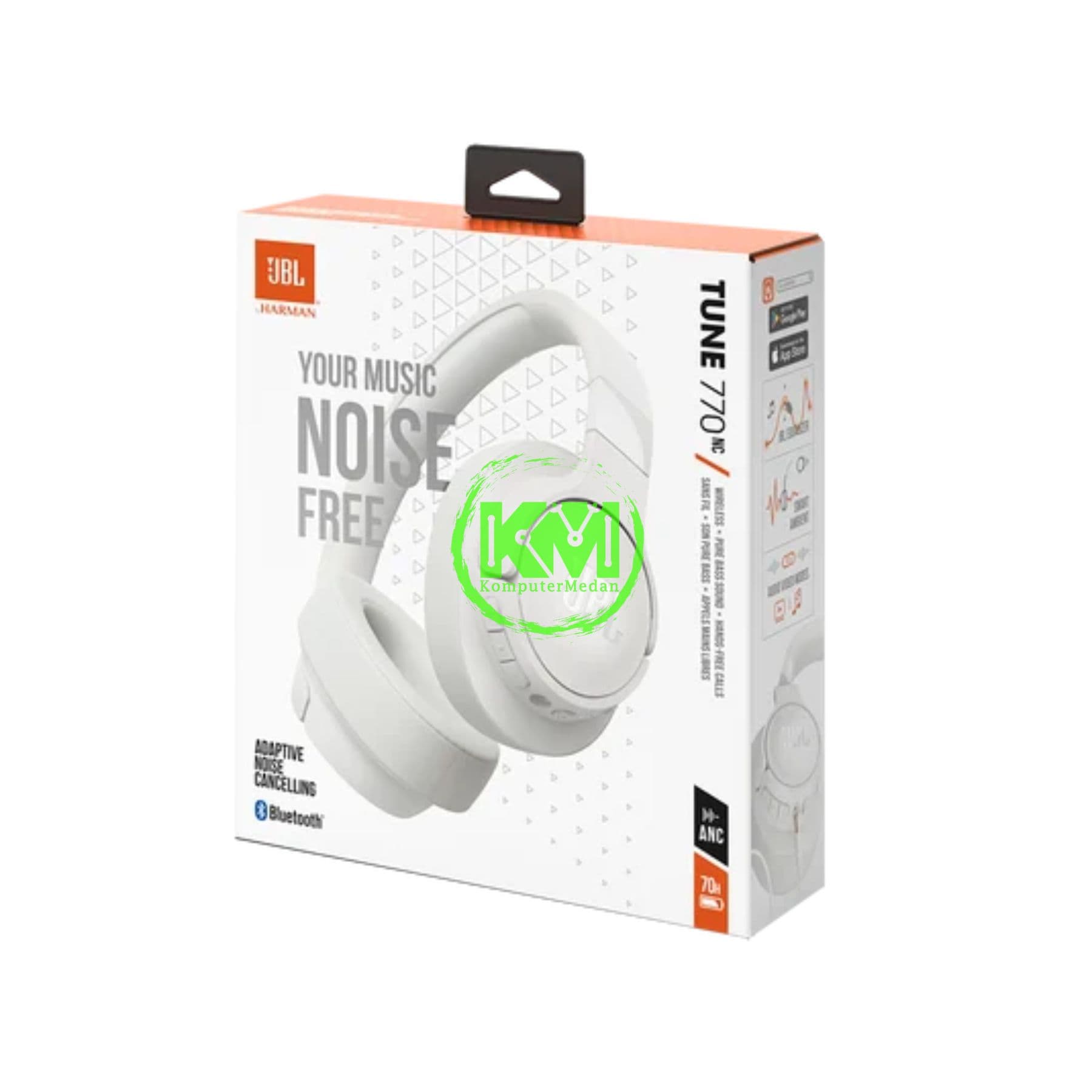 JBL TUNE 770BT NC ADAPTIVE NOISE CANCELLING WIRELESS