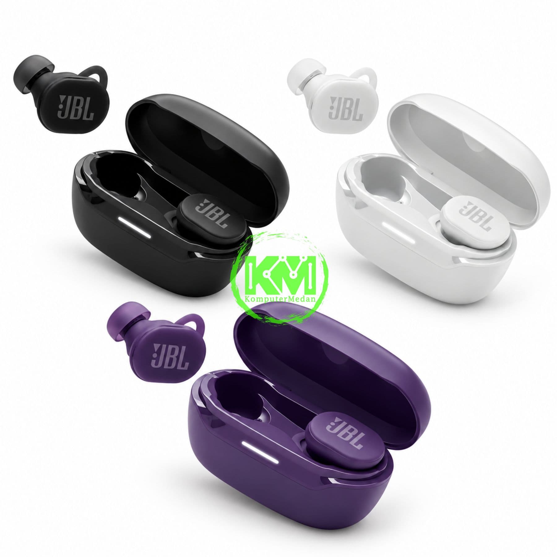 JBL ENDURANCE RACE 2 EARBUDS OLAHRAGA NIRKABEL - Image 1