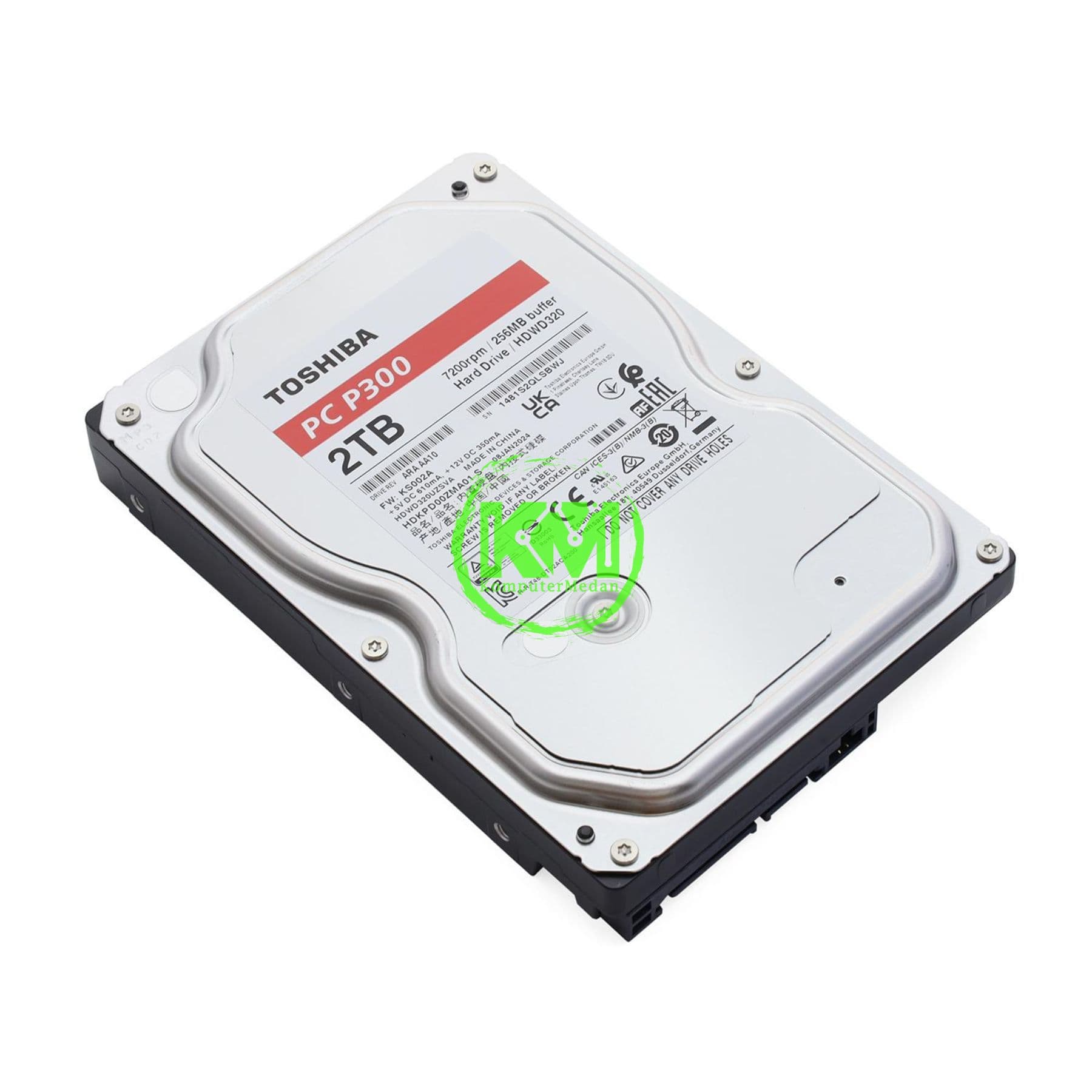 TOSHIBA P300 INTERNAL HDD 2TB - Image 3
