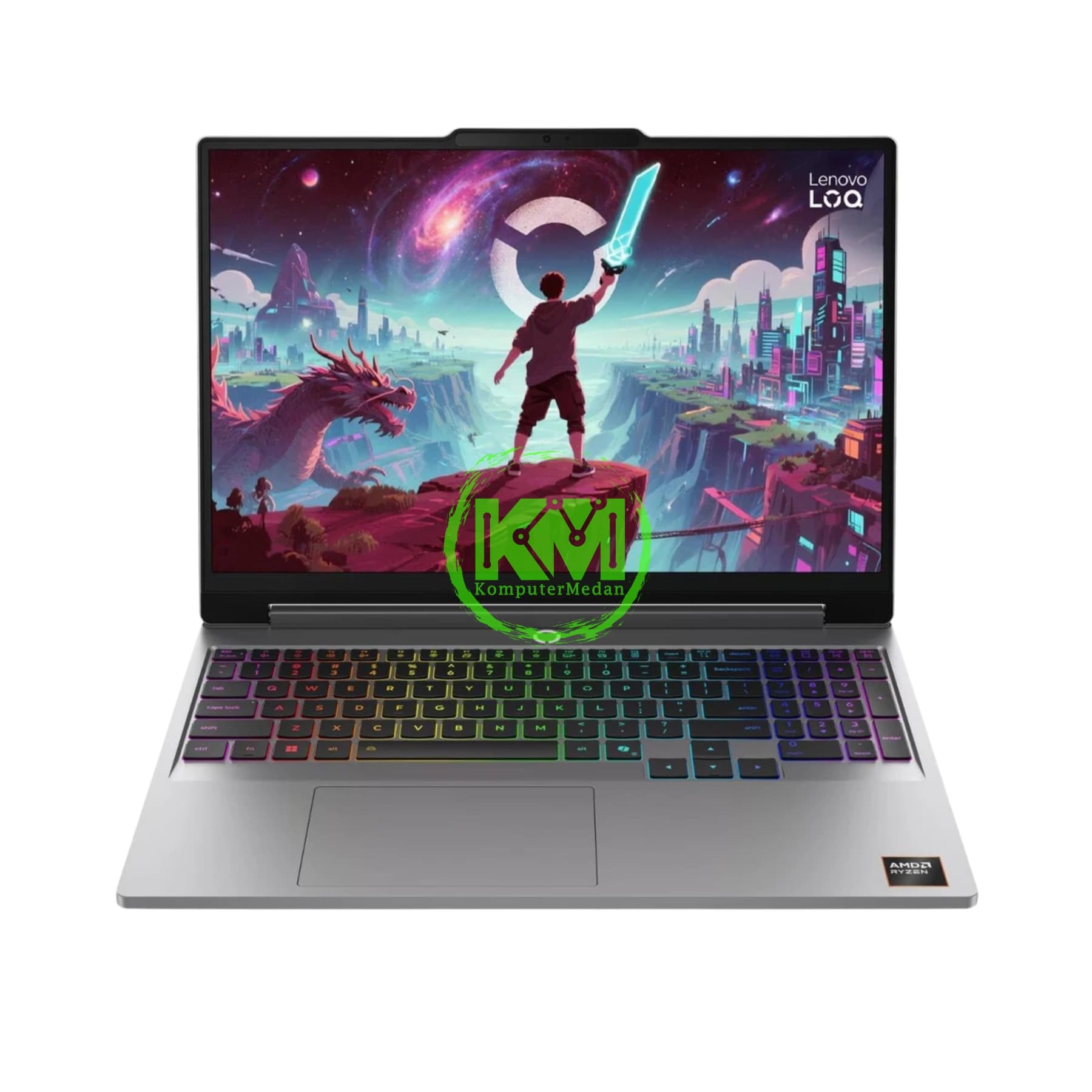 LENOVO LOQ 15AHP11 0TID LUNA GREY LAPTOP - Image 1