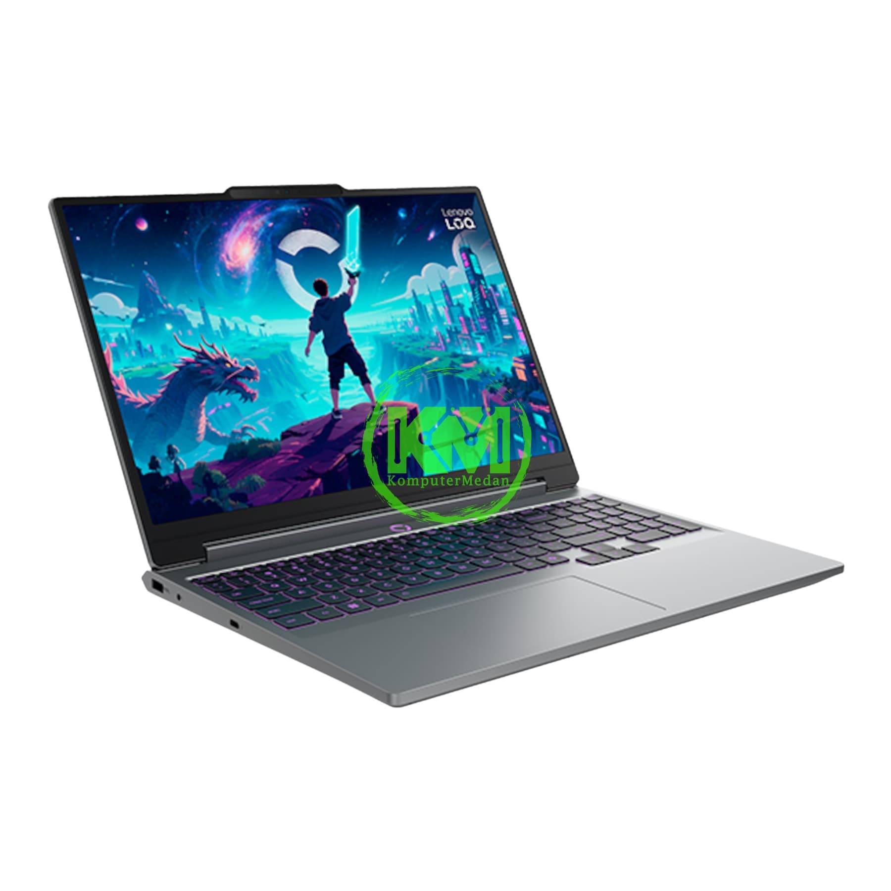 LENOVO LOQ 15IPH11 0DID LUNA GREY LAPTOP - Image 2