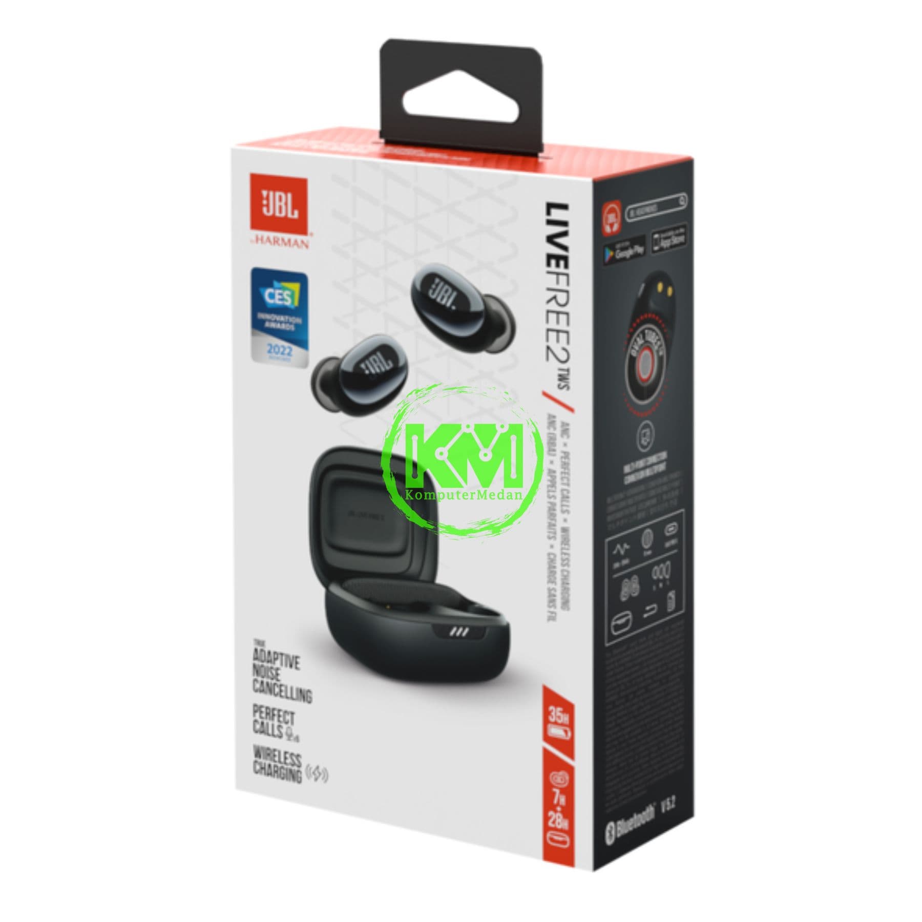 JBL LIVE FREE 2 NC TRUE WIRELLESS NOISE CANCELLING EARBUDS - Image 1