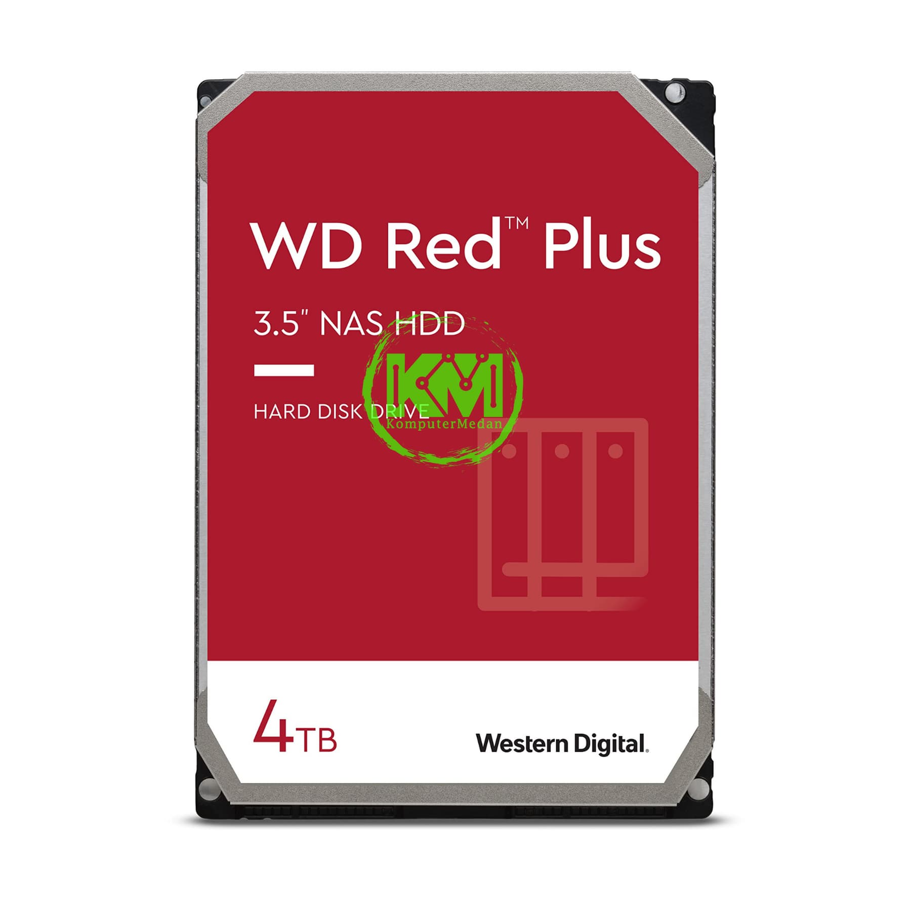 WD RED™ PLUS 4TB SATA3 HDD