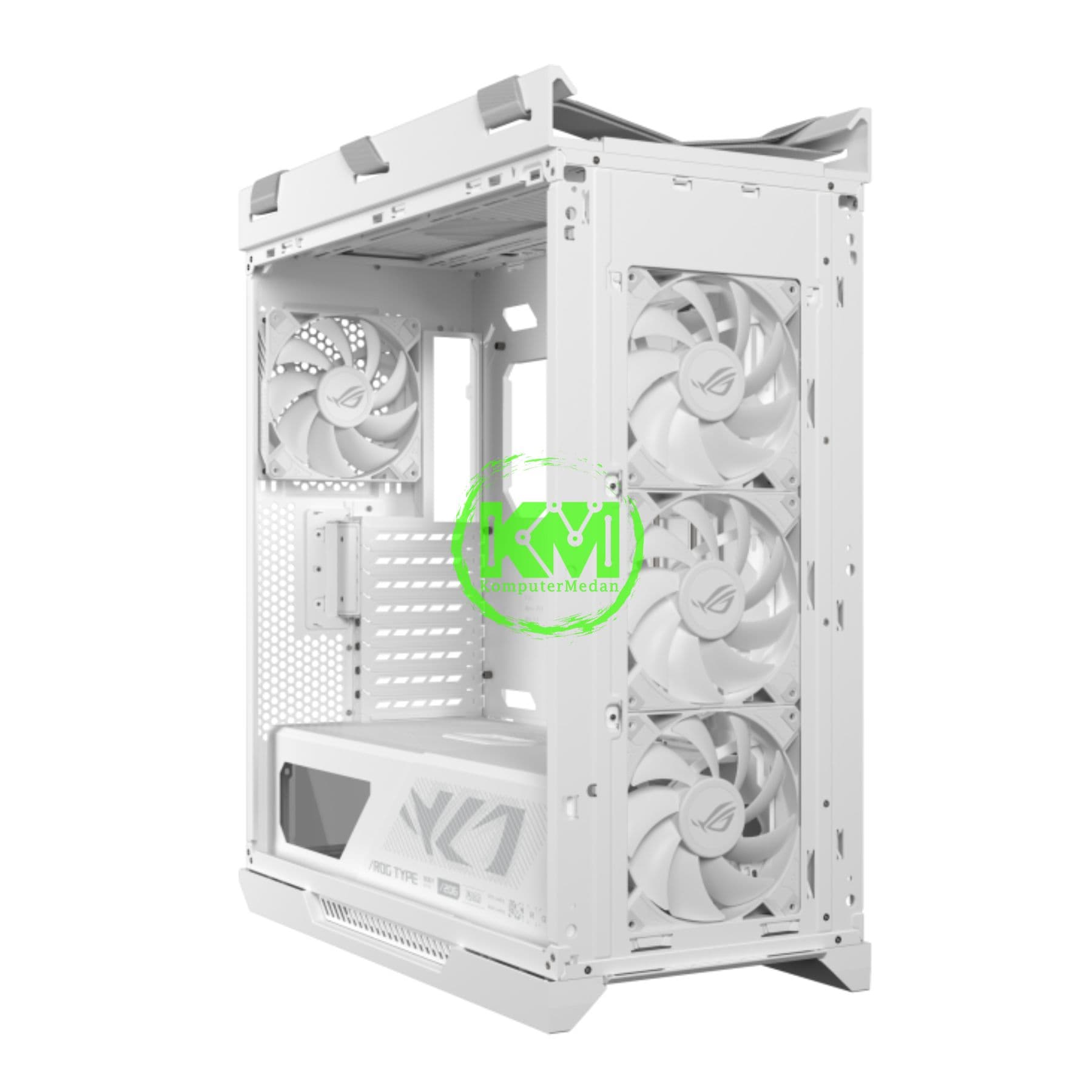 ASUS ROG STRIX HELIOS II GX601S BLACK & WHITE CASING - Image 7